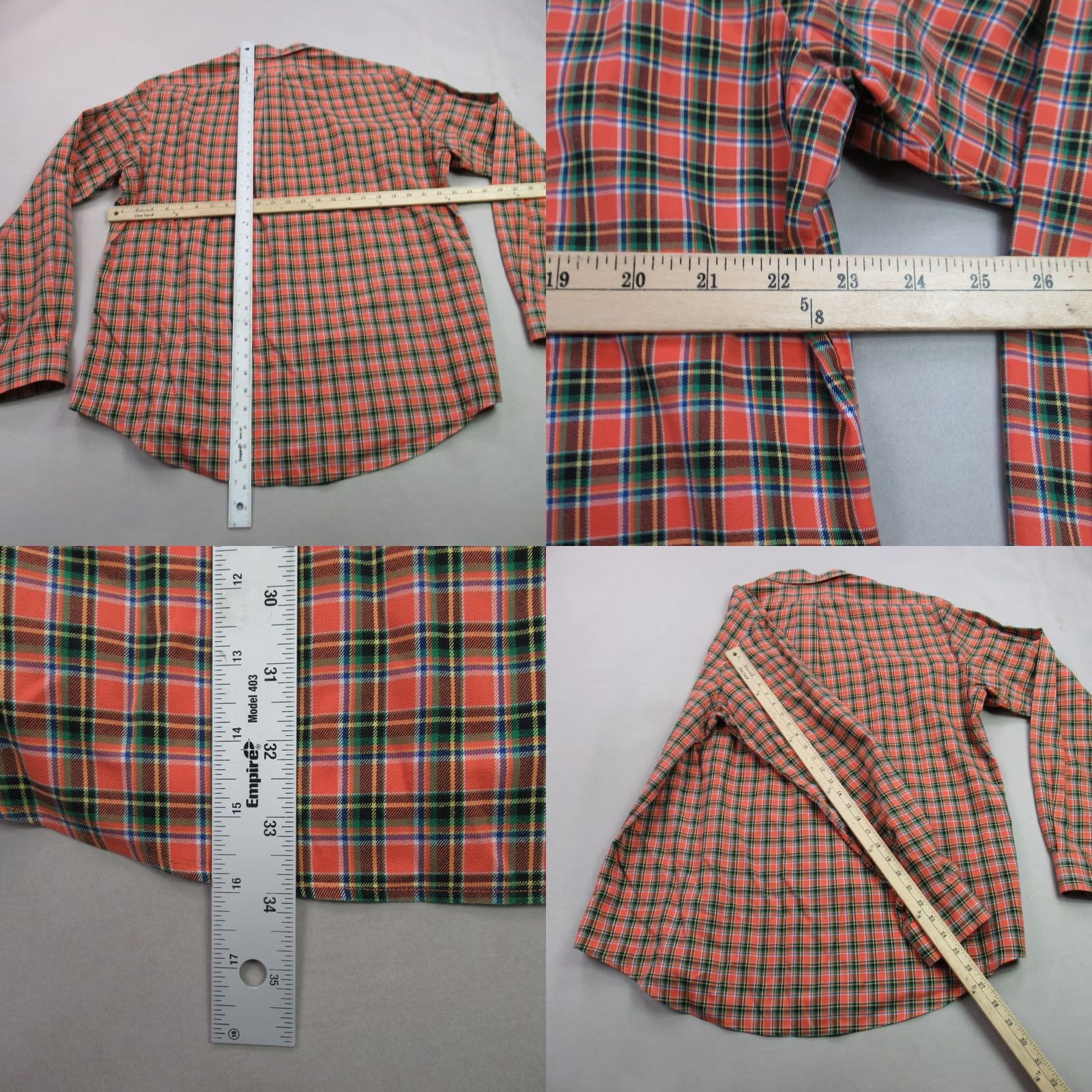 Polo Ralph Lauren Ralph Lauren Shirt Mens XL Long Sleeve Button Front Plaid Shirt Button-Up Classic Casual Mens XL Plaid Ralph Lauren Size US XL / EU 56 / 4 - 8 Thumbnail