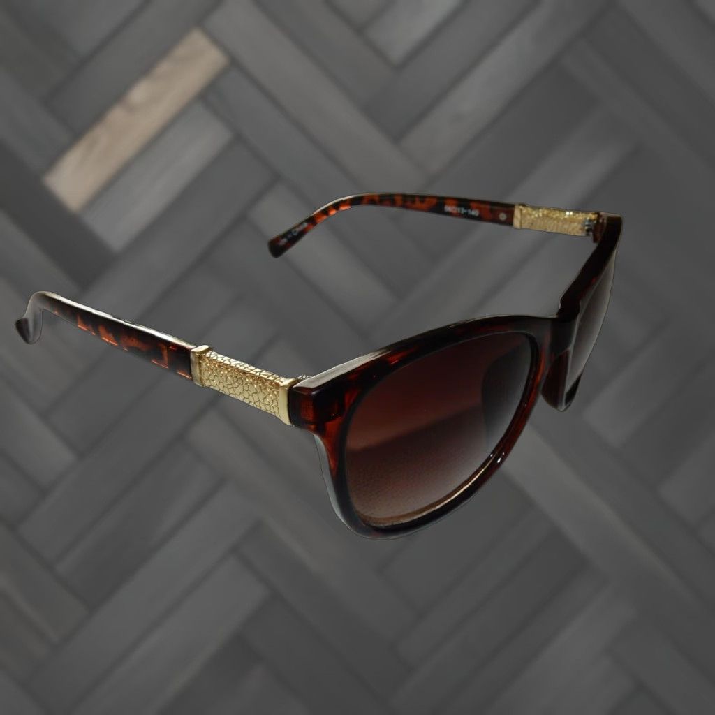 Vintage VINTAGE Elle Sunglasses Women Brown 56mm UV Protection Small Scratches Size ONE SIZE - 1 Thumbnail