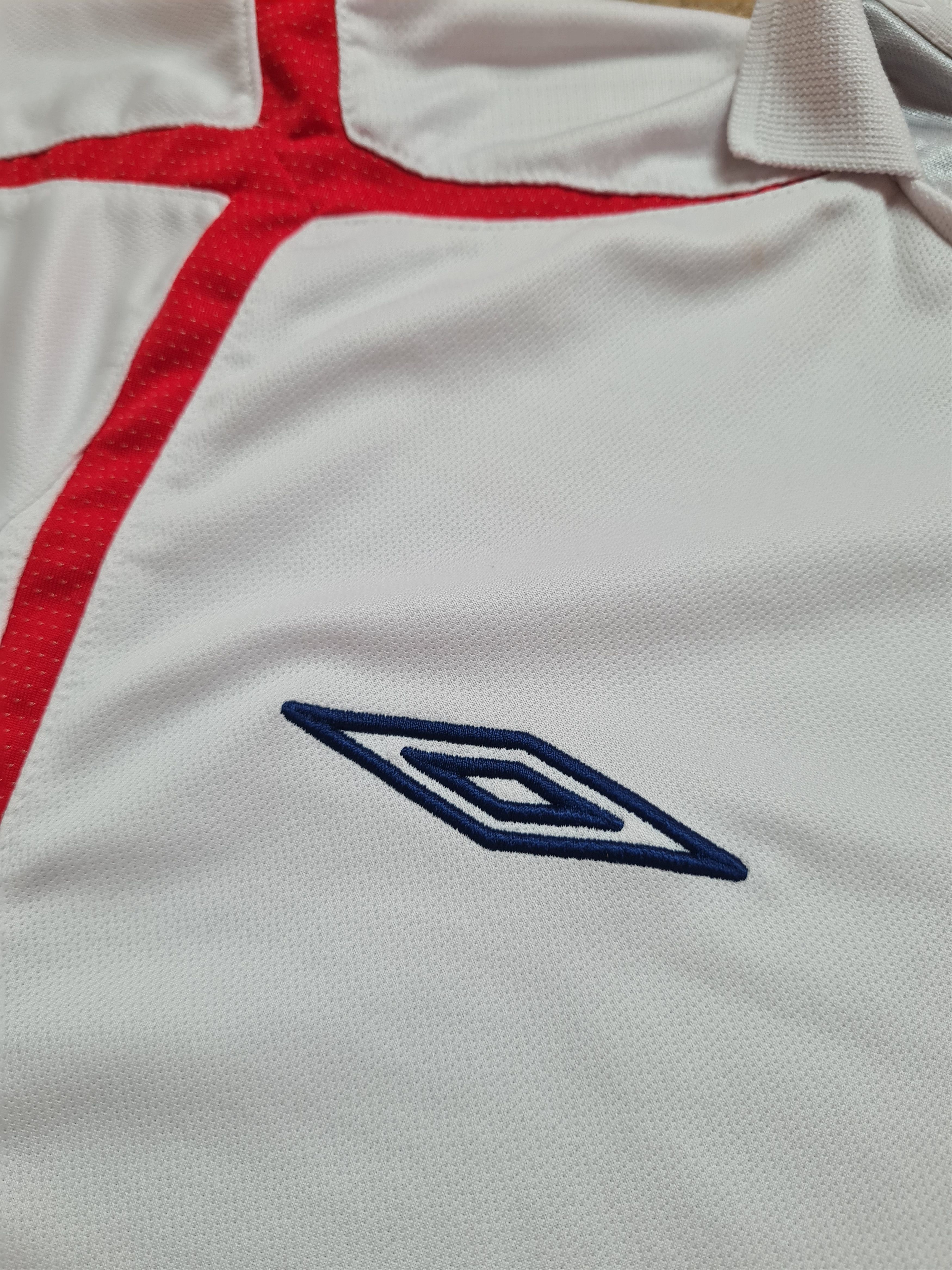 Umbro England Soccer 2006 2007 Home Football Shirt Jersey Umbro Size US XL / EU 56 / 4 - 11 Thumbnail