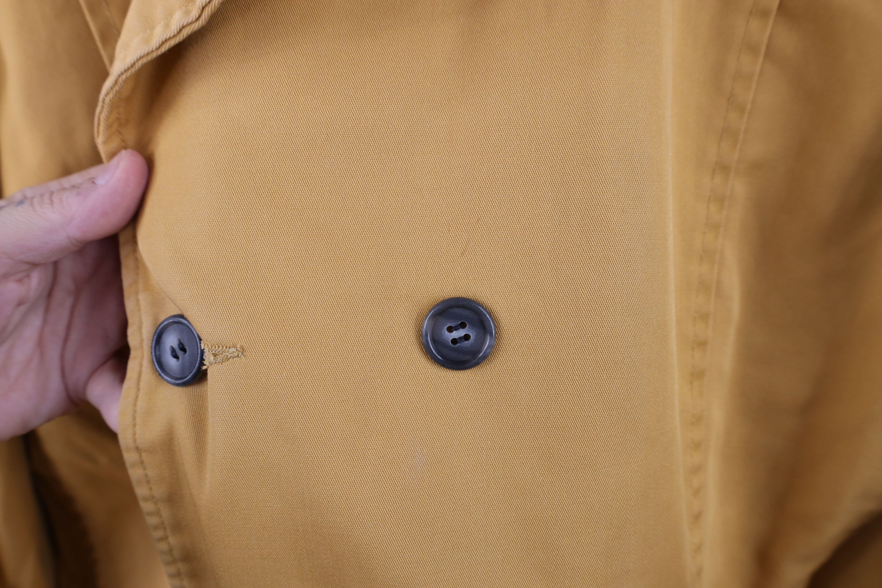 Vintage Vintage 70s Streetwear Breasted Trench Coat Jacket USA Size US XL / EU 56 / 4 - 4 Thumbnail