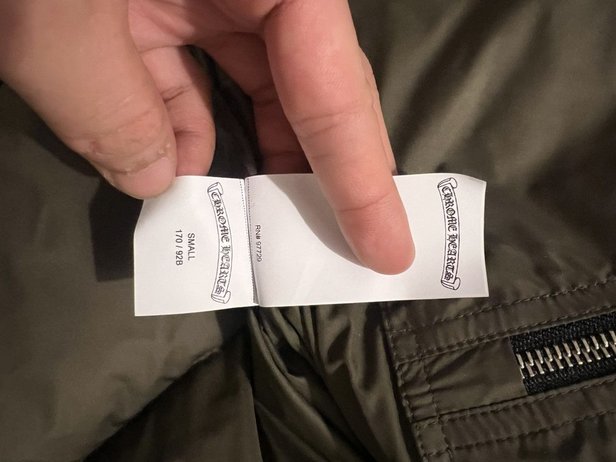 Chrome Hearts Army green plus cross pattern Stiff 2 puffer down jacket Size US S / EU 44-46 / 1 - 15 Thumbnail
