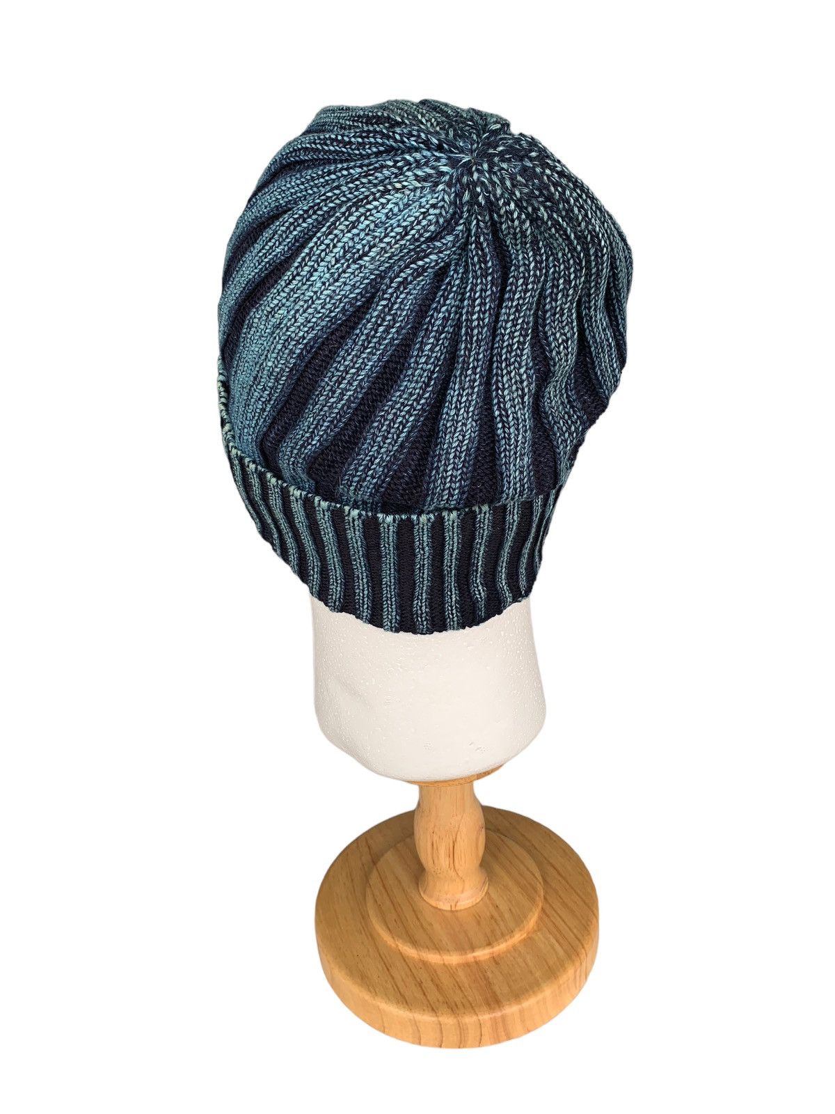 Japanese Brand × Kapital × Vintage Japanese Welkem Blue Indigo Beanie Hats Size ONE SIZE - 9 Thumbnail