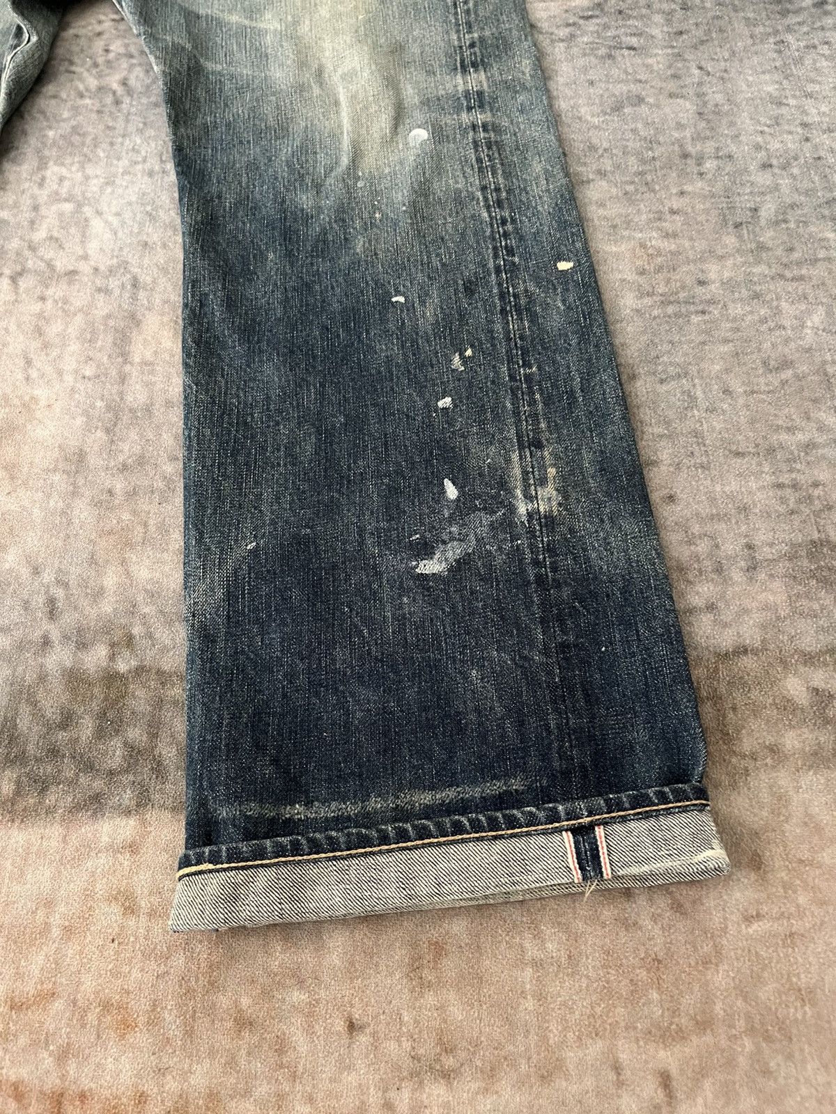 If Six Was Nine × Japanese Brand × Vintage Vintage Selvadge Isquare Denim Size US 34 / EU 50 - 22 Thumbnail