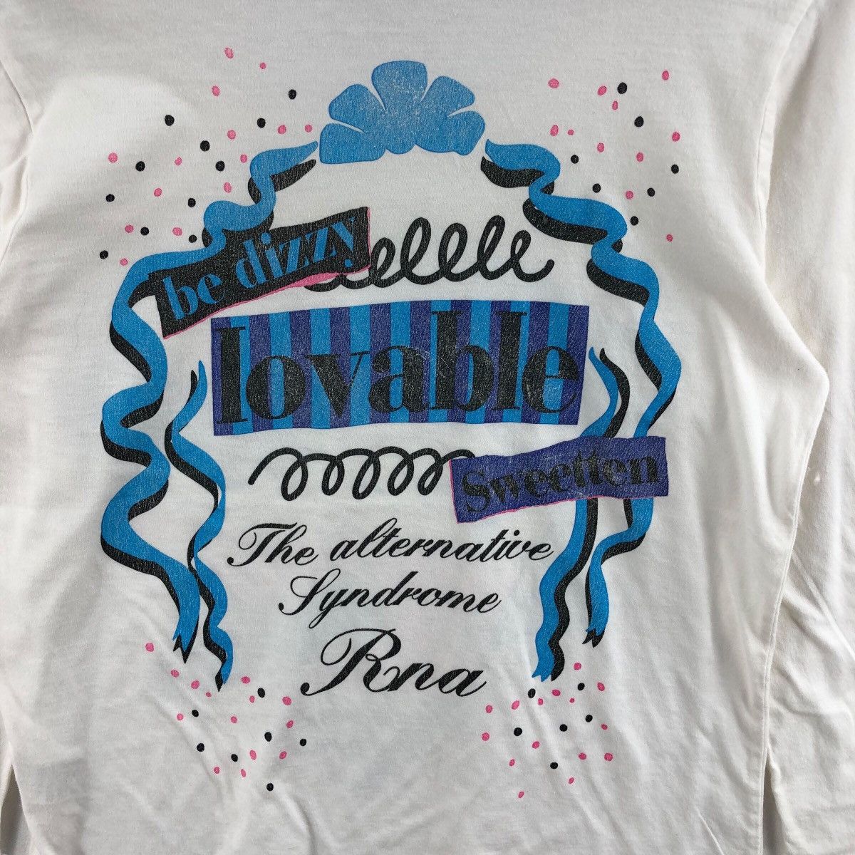 DNA × Vintage Women Vtg DNA RNA Long Sleeve Tshirt Size US M / EU 48-50 / 2 - 9 Thumbnail