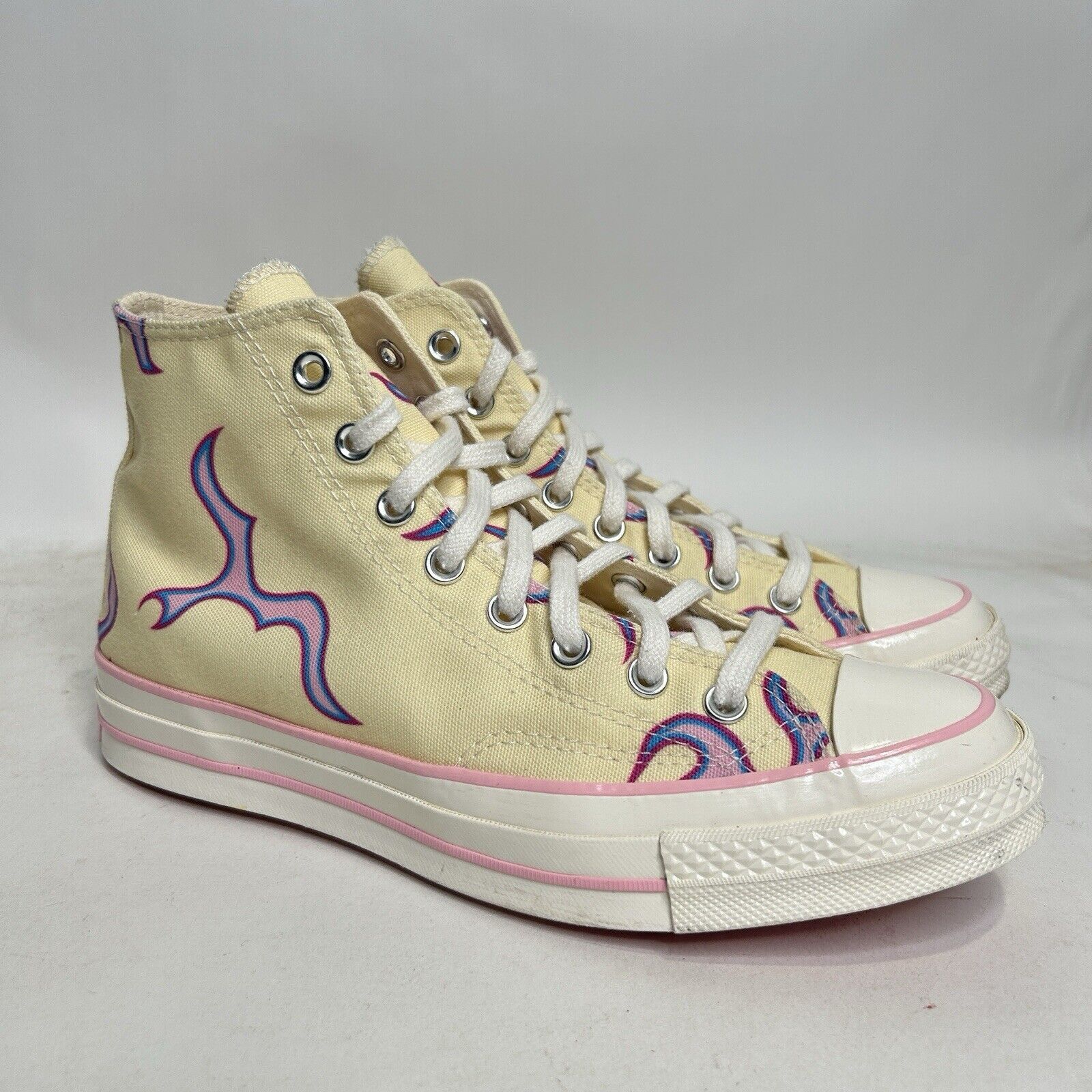 Converse Converse Golf Le Fleur x Chuck 70 High Flame Pastel Yellow Grailed