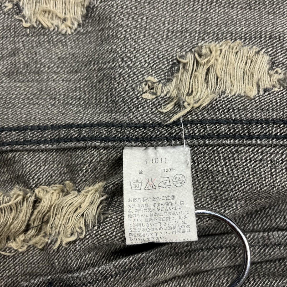 Japanese Brand 2000s GOA - Distressed Denim Jacket Size US M / EU 48-50 / 2 - 14 Thumbnail