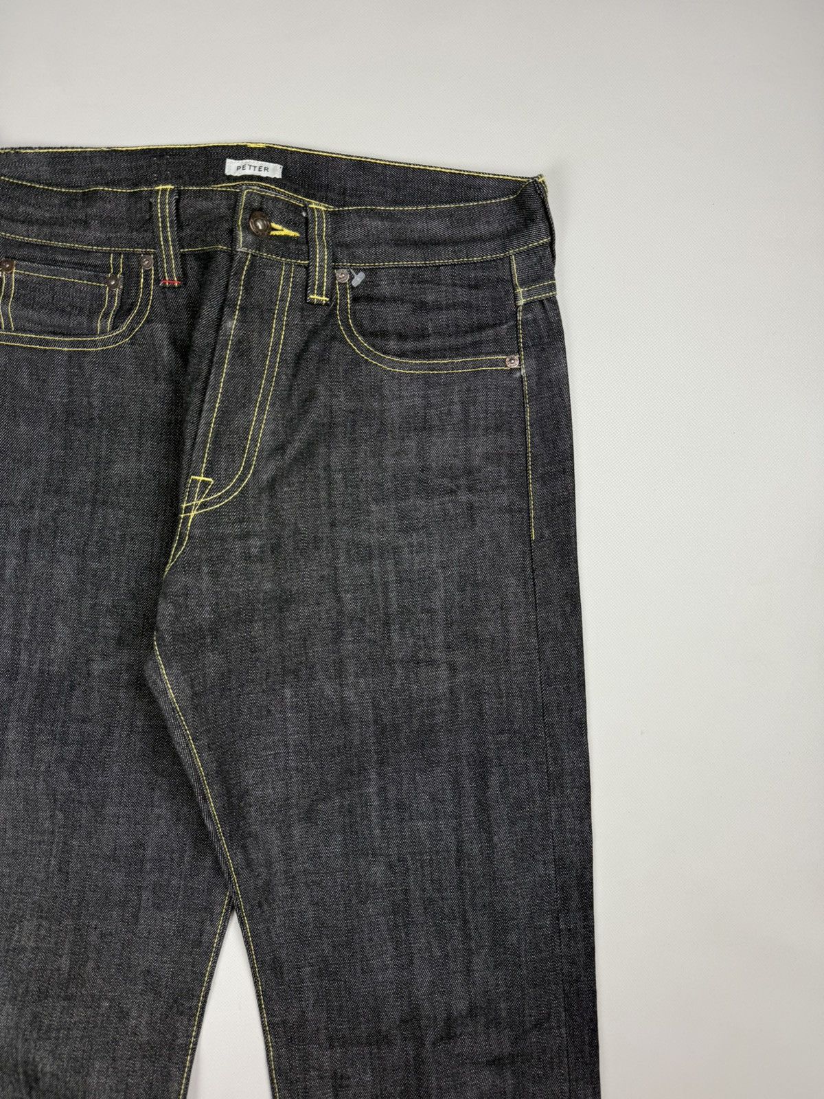Denim Demon Denim Demon AAJJA PETTER Men’s Raw Selvedge Denim Jeans Size US 31 - 7 Thumbnail