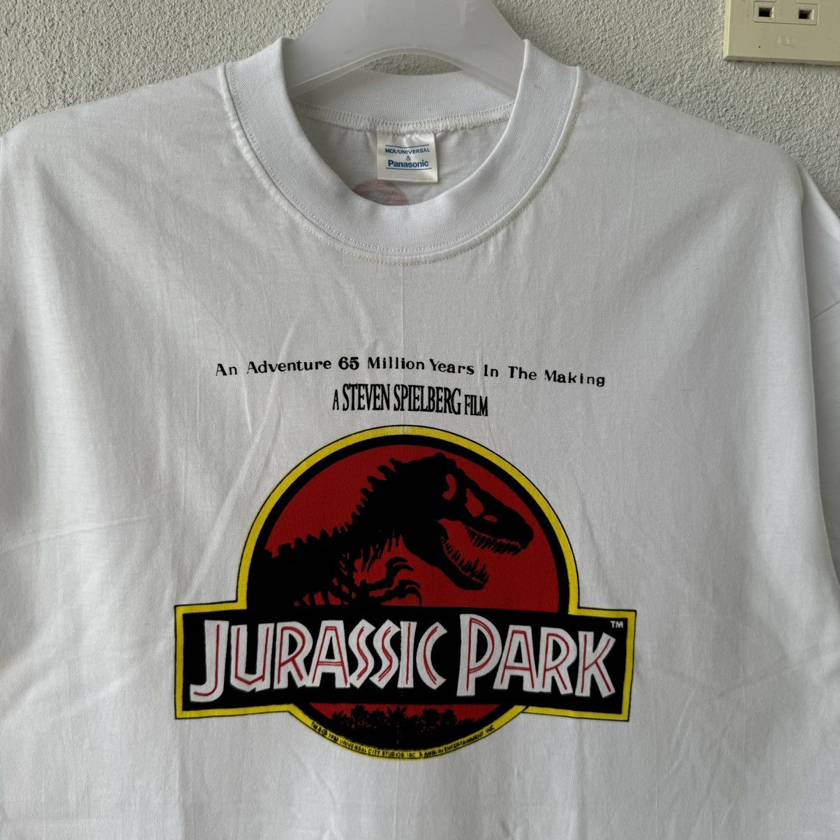 Vintage vintage JURASSIC PARK 1992 1993 t shirt.. movie tees.. Size US L / EU 52-54 / 3 - 3 Thumbnail