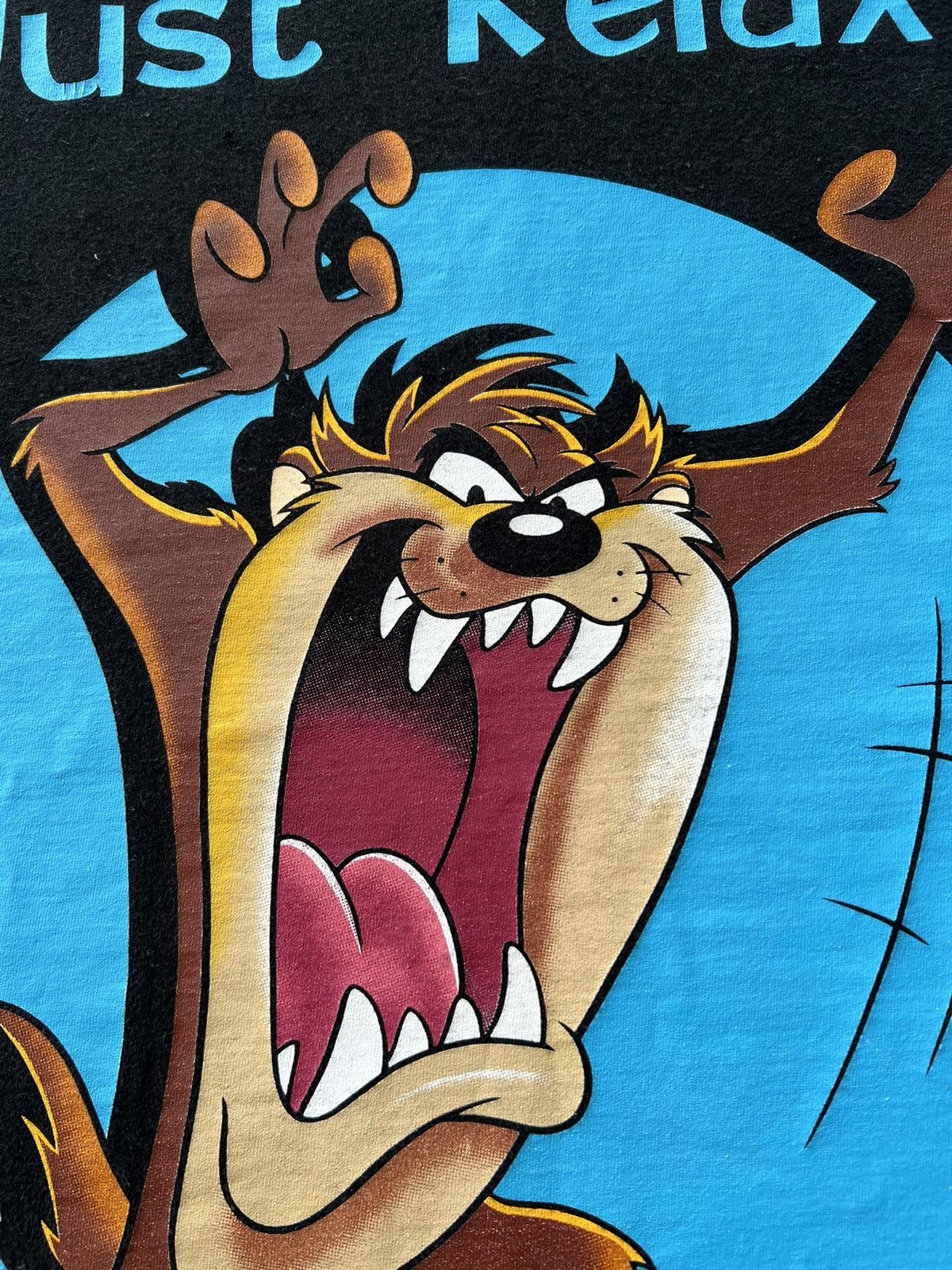 Cartoon Network Vintage 2000 Taz Tazmanian Devil Looney Tunes Warner Bros Size US M / EU 48-50 / 2 - 5 Thumbnail
