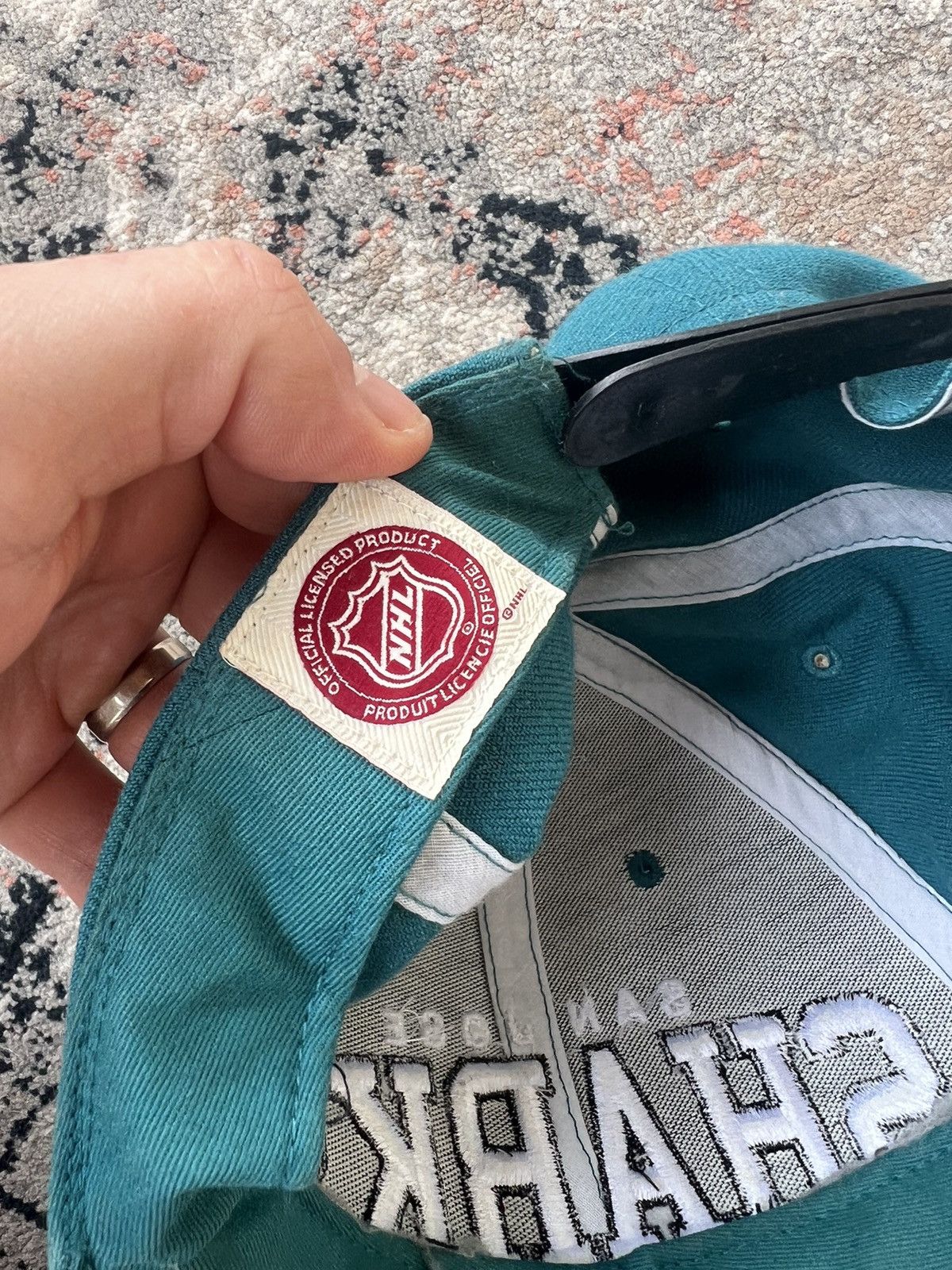 47 Brand Vintage San Jose Sharks NHL 47 Brand Cap Size ONE SIZE - 4 Thumbnail
