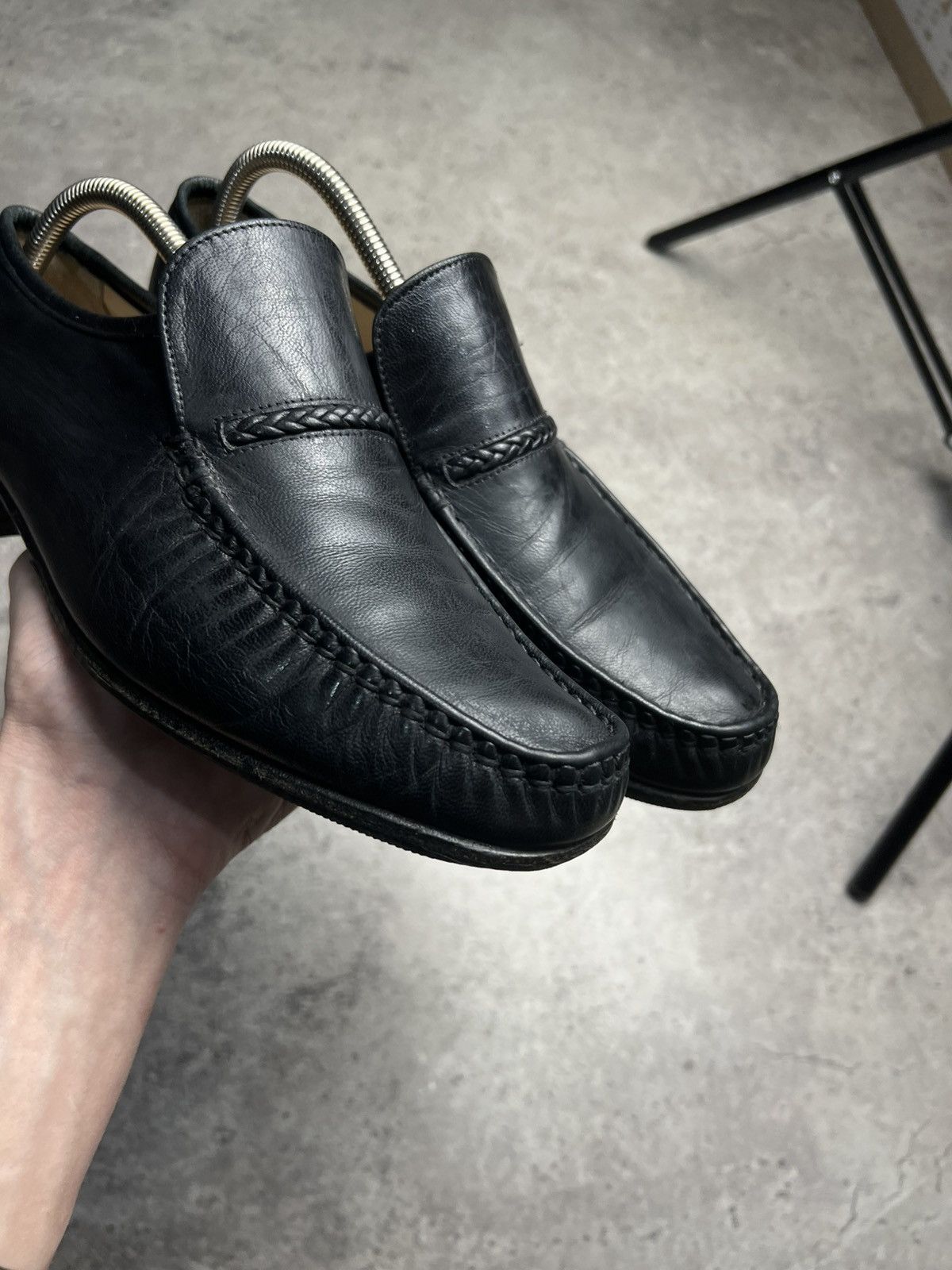 Grenson GRENSON Leather Loafers Shoes Made in England 7UK/8US/41EU Size US 8 / EU 41 - 4 Thumbnail