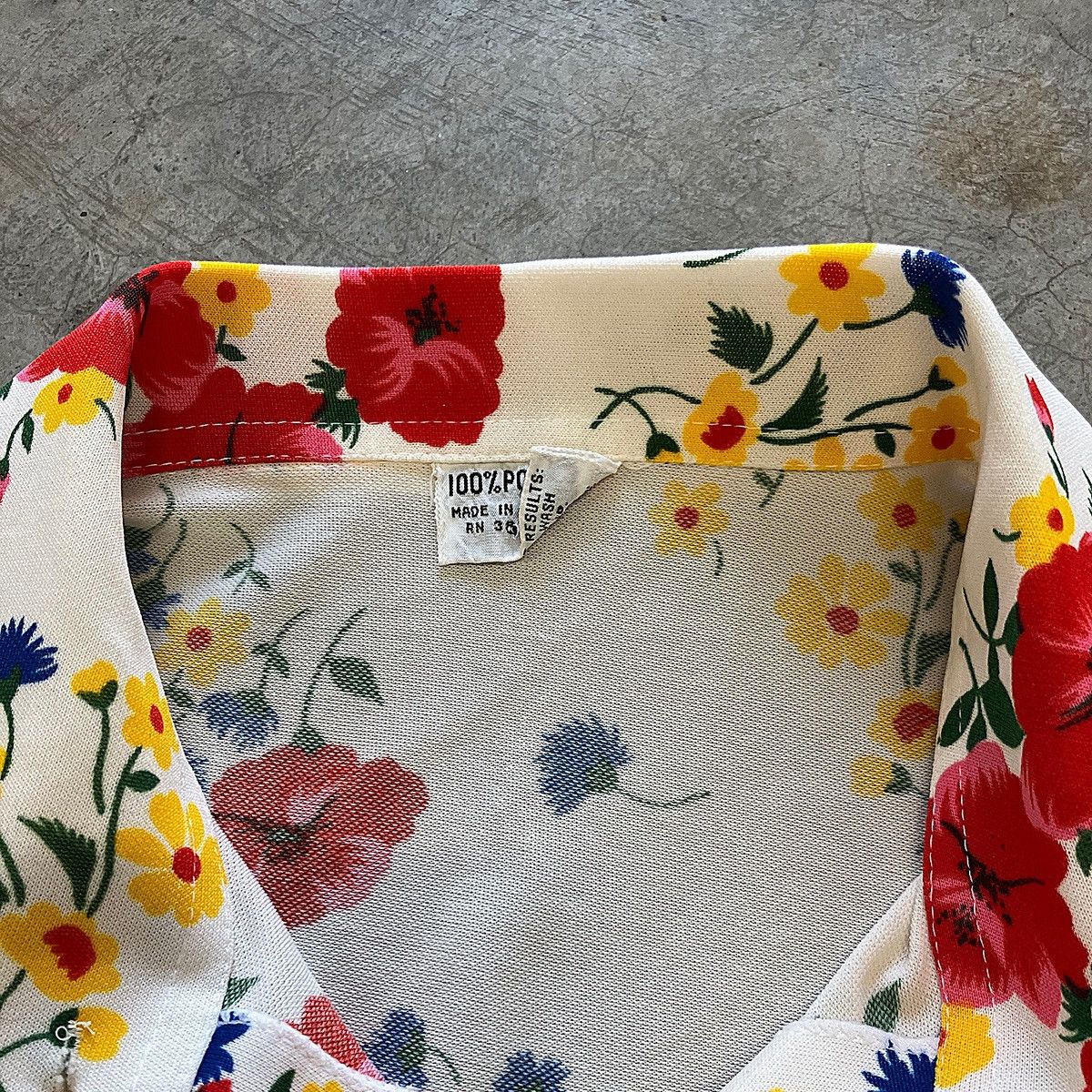 Vintage Vintage Flower Shirt Size US M / EU 48-50 / 2 - 4 Thumbnail