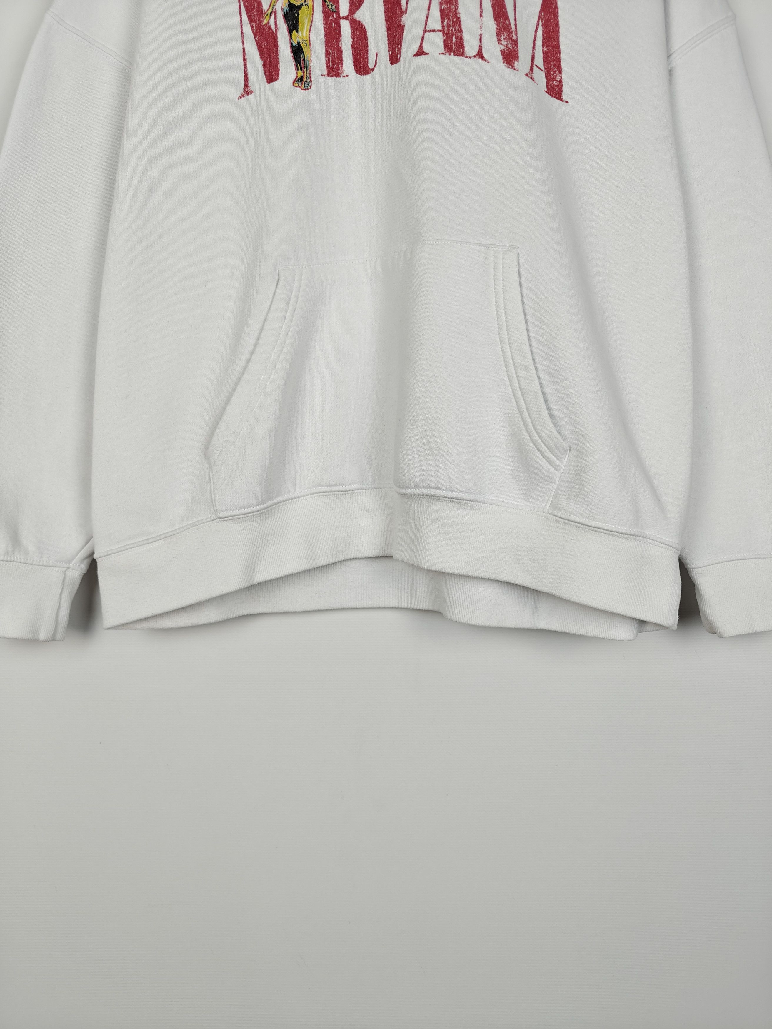 Nirvana Nirvana Hoddie Big Print Pullover White size S Size US S / EU 44-46 / 1 - 4 Thumbnail