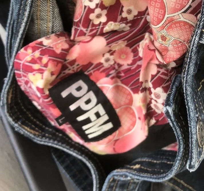 Japanese Brand × PPFM × Seditionaries PPFM Double Waist Distressed Denim Punk Style Blue Size US 35 - 10 Thumbnail