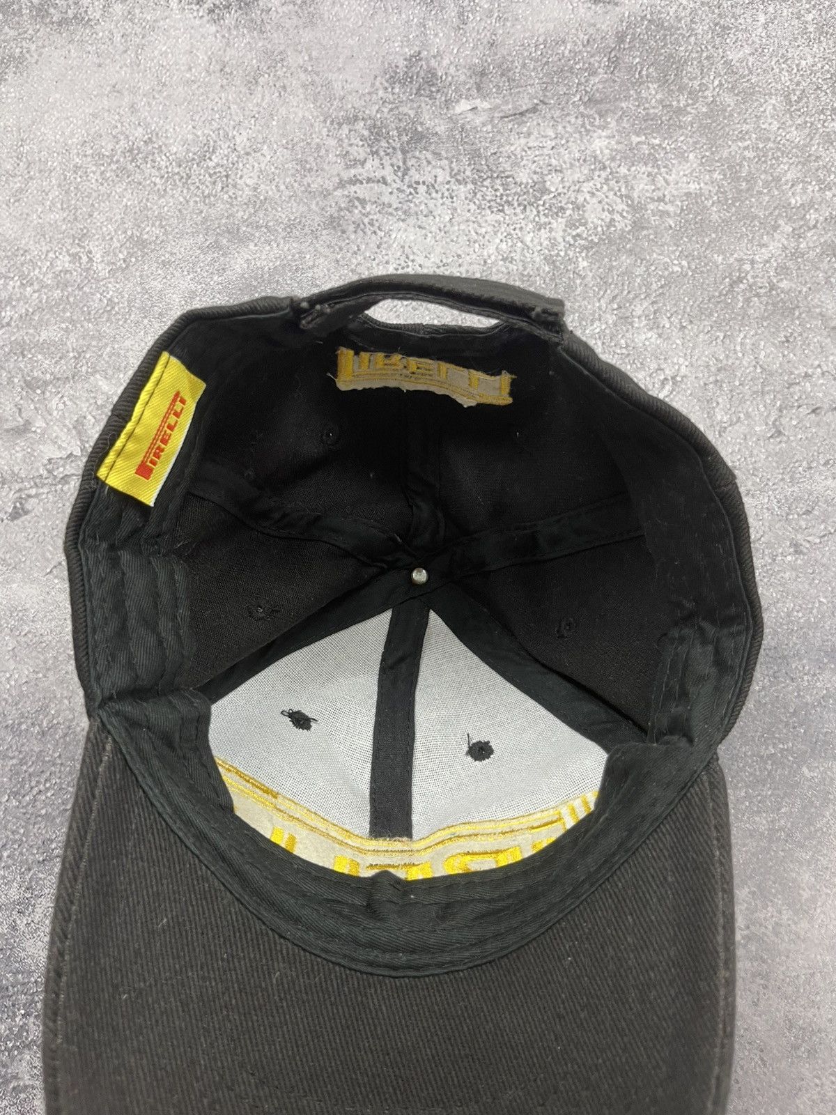 Pirelli Vintage Pirelli Racing Cap Hat Big Logo Rare Y2K Size ONE SIZE - 10 Thumbnail