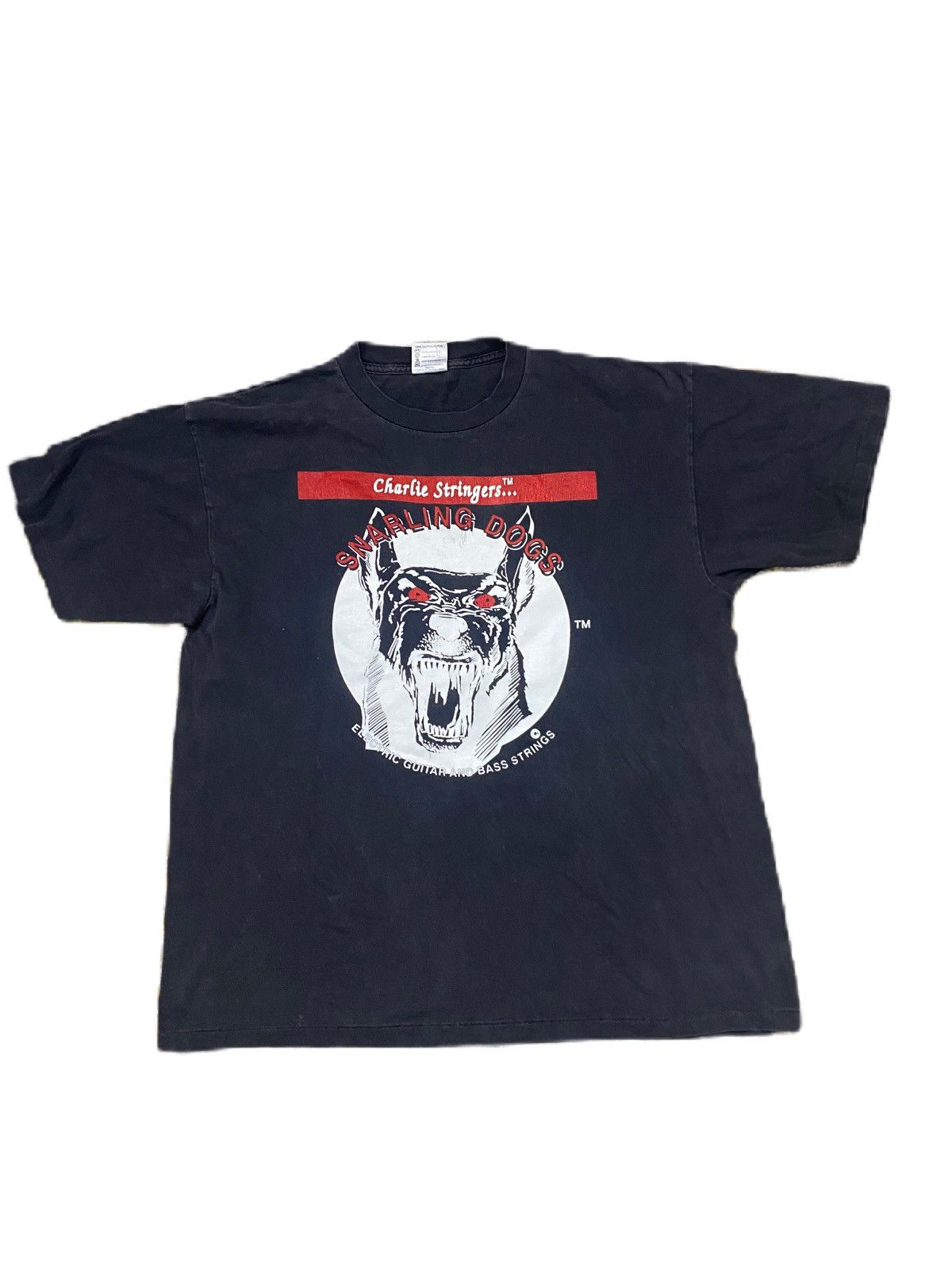 Vintage VINTAGE CHARLIE STINGER SNARLING DOG T-SHIRT NIRVANA Size US XL / EU 56 / 4 - 1 Thumbnail