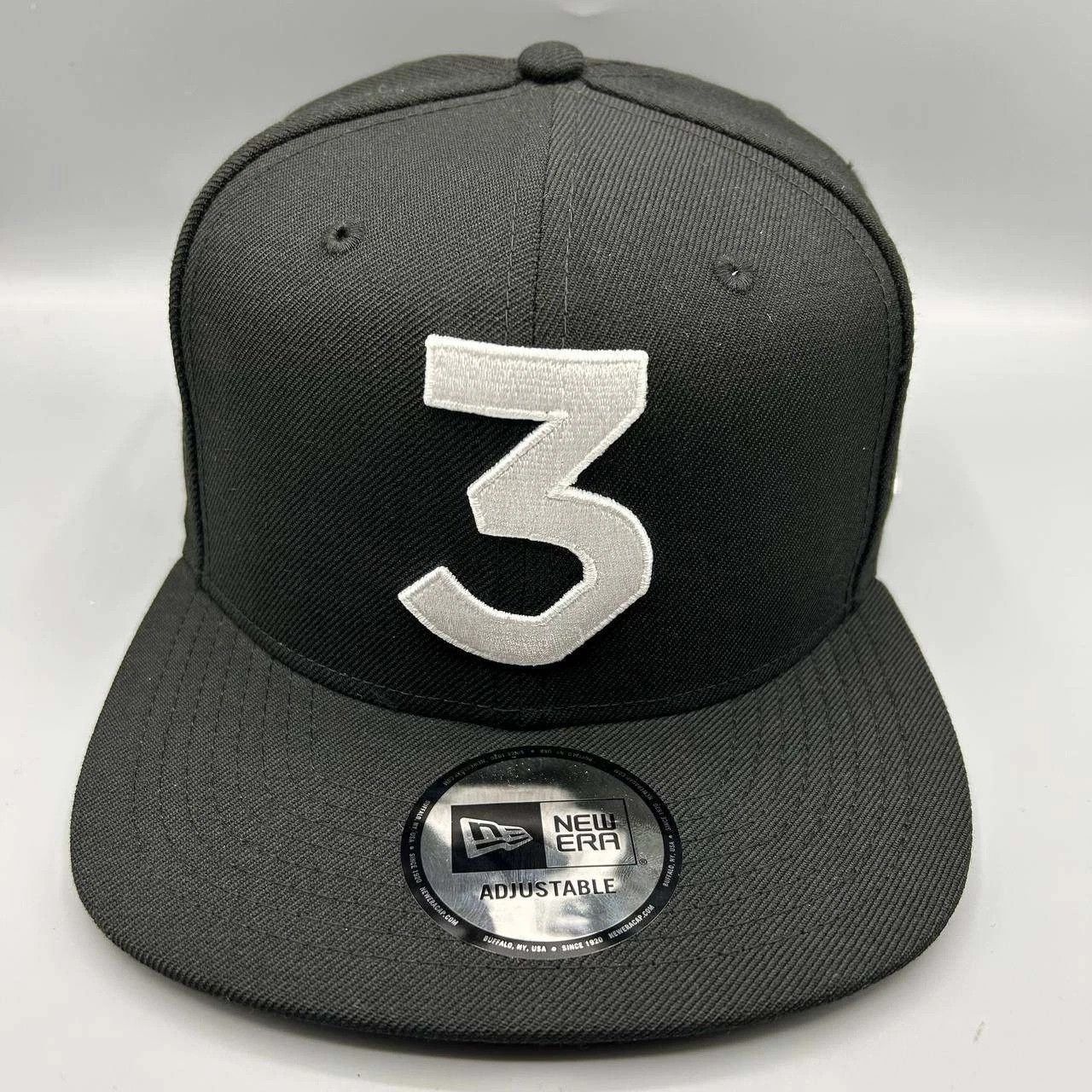 New Era Chance The Rapper 3 Hat Men Black New Era Snap Back Cap Wool Size ONE SIZE - 1 Thumbnail