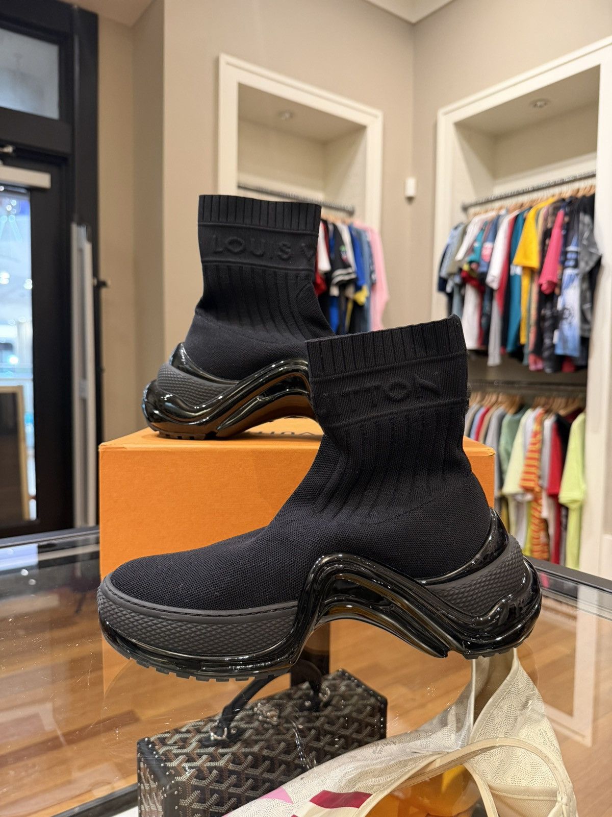 Louis Vuitton Louis Vuitton LV ArchLight Sock Boots Size US 8 / IT 38 - 2 Thumbnail
