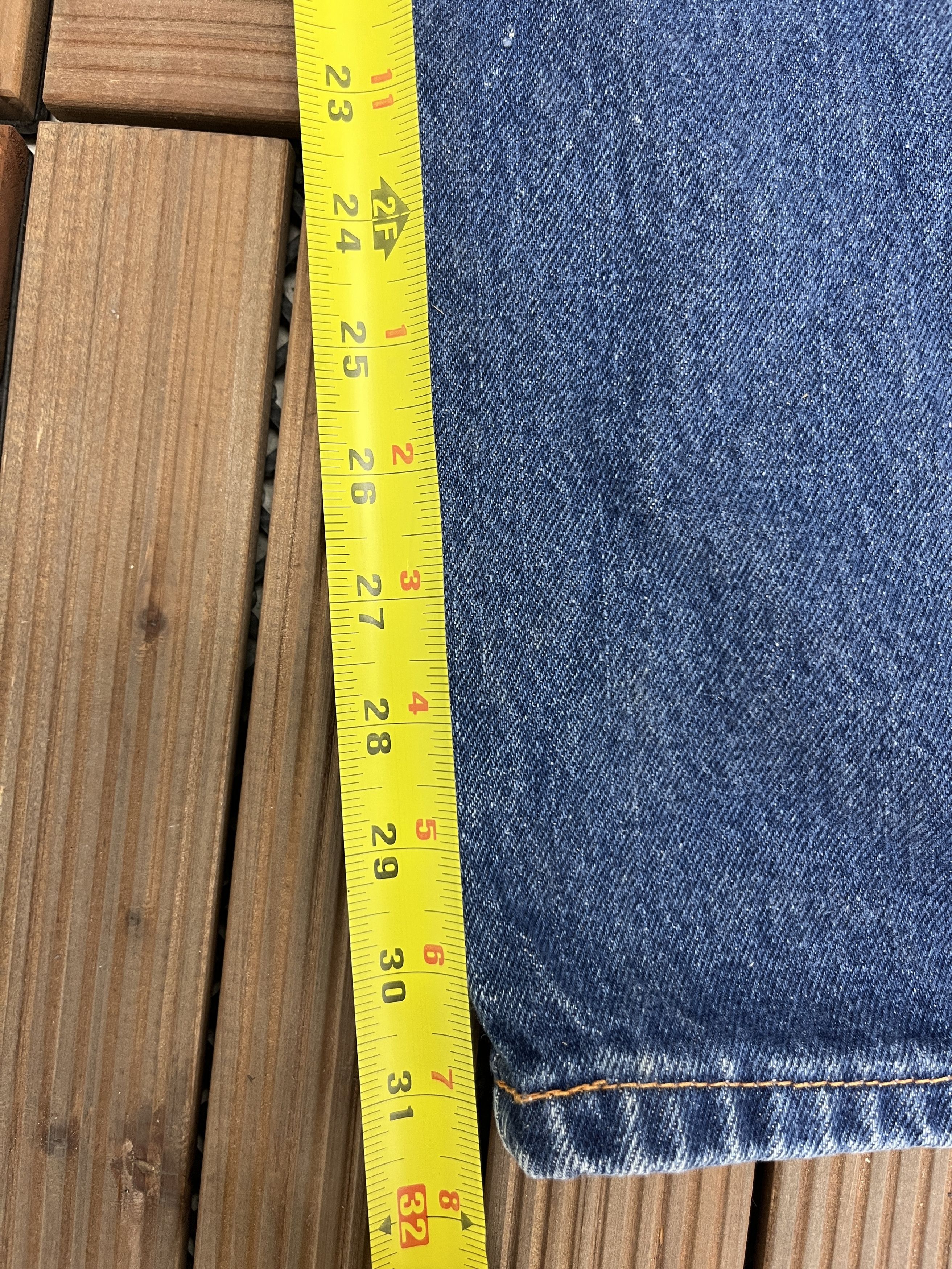 Dickies Dickies Deep Blue Vintage Denim Jeans Size US 32 / EU 48 - 8 Thumbnail