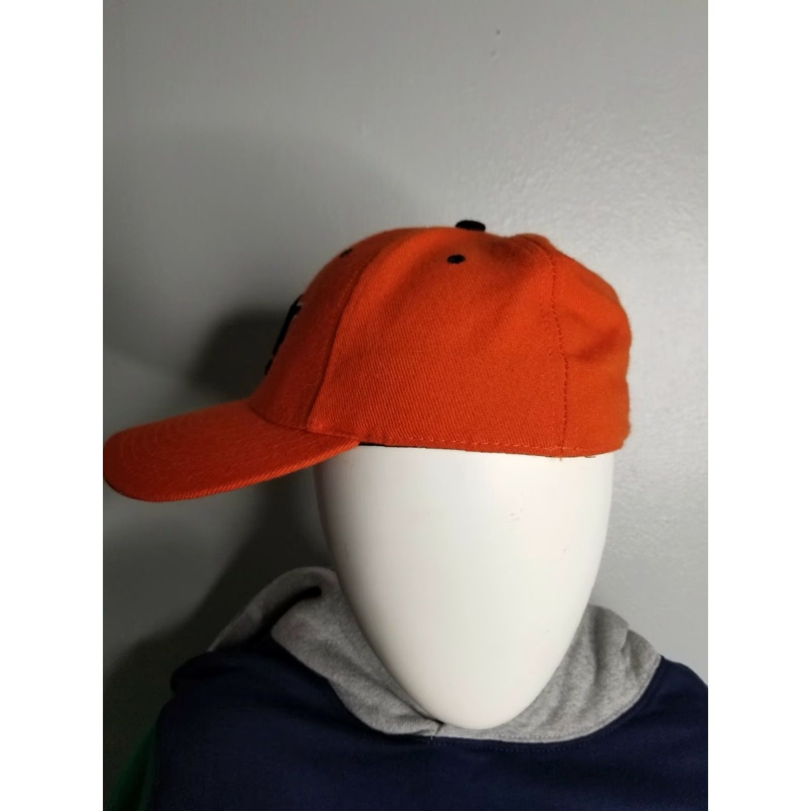 Our Legacy Legacy Hat 7 Orange Auburn University Wool Blend Fitted Baseball Cap Size ONE SIZE - 2 Thumbnail