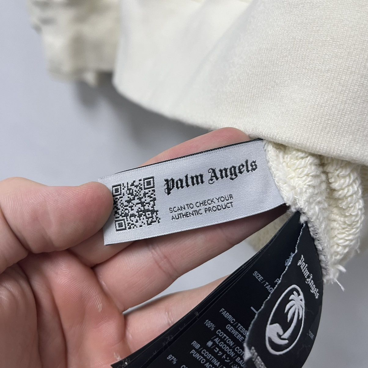 Palm Angels Palm Angels big logo sweatshirt Size US S / EU 44-46 / 1 - 14 Thumbnail