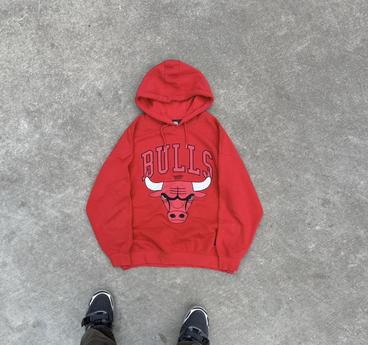 NBA × Vintage NBA Chicago Bulls streetwear hoodie Size US M / EU 48-50 / 2 - 6 Thumbnail