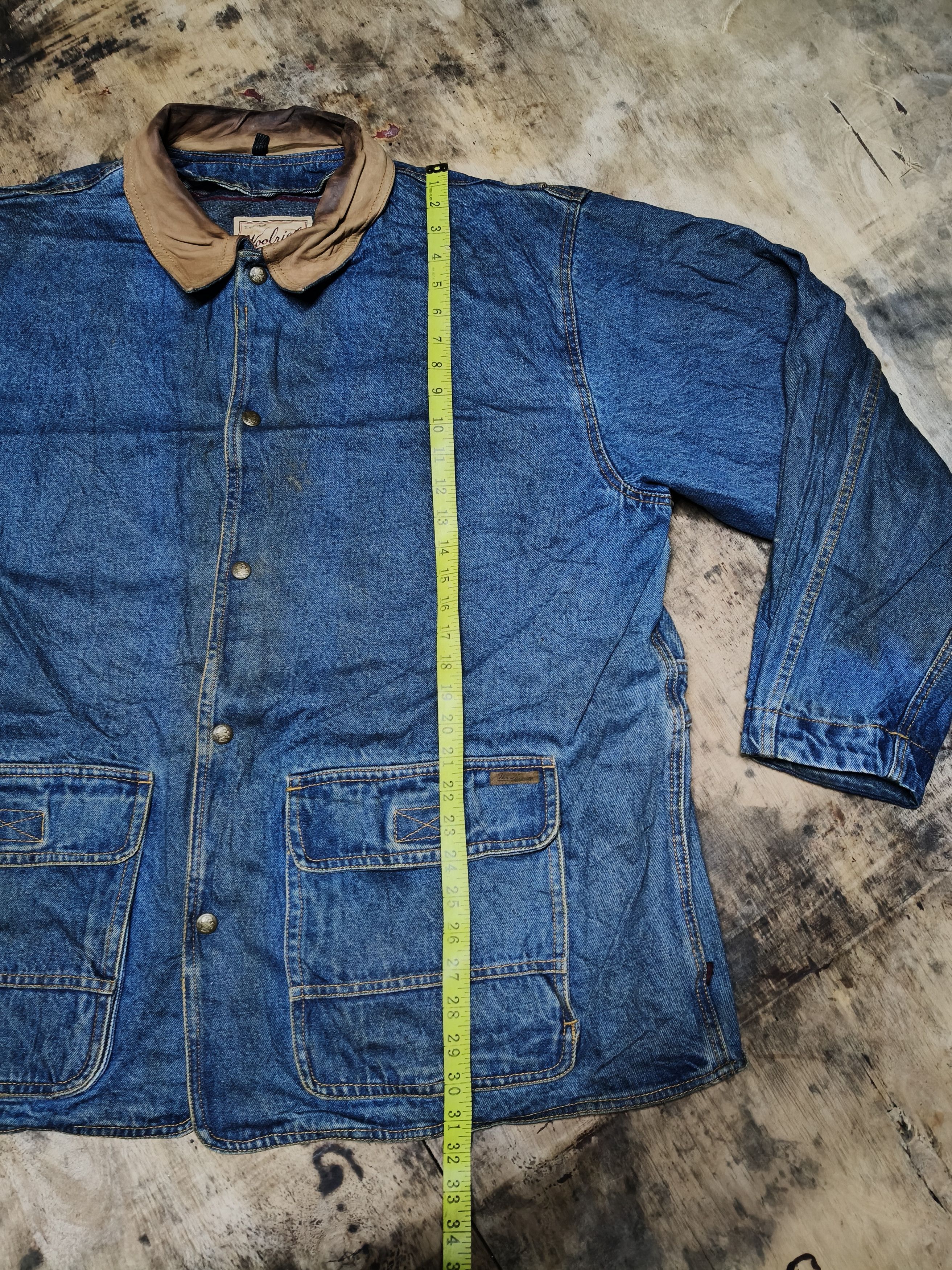 Woolrich Woolen Mills Woolrich Denim Double Jacket Size XL / US 12-14 / IT 48-50 - 14 Thumbnail