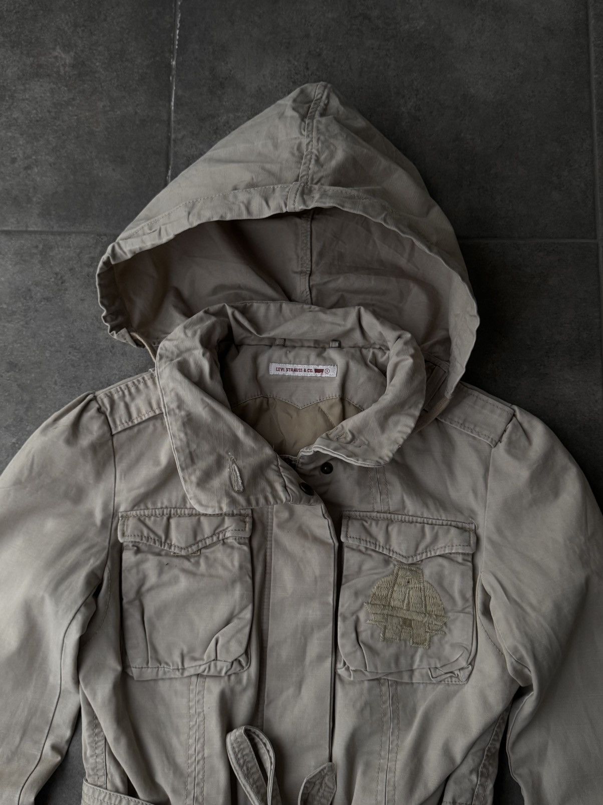 If Six Was Nine Vintage Levis Jacket Utility Style Avantgarde Y2K Size S / US 4 / IT 40 - 6 Thumbnail