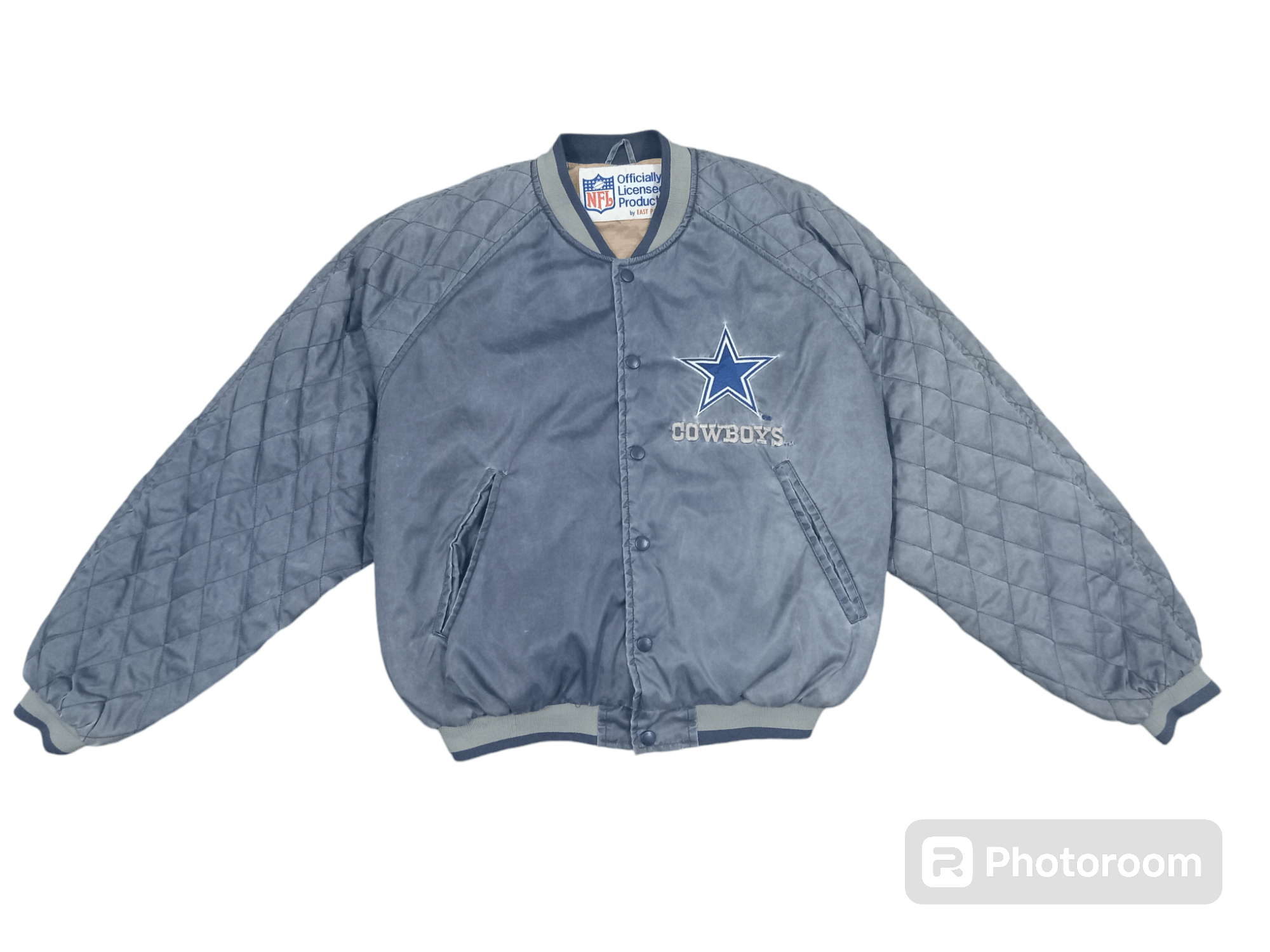 NFL Vintage 90's NFL Dallas Cowboys Jacket Size US L / EU 52-54 / 3 - 1 Thumbnail