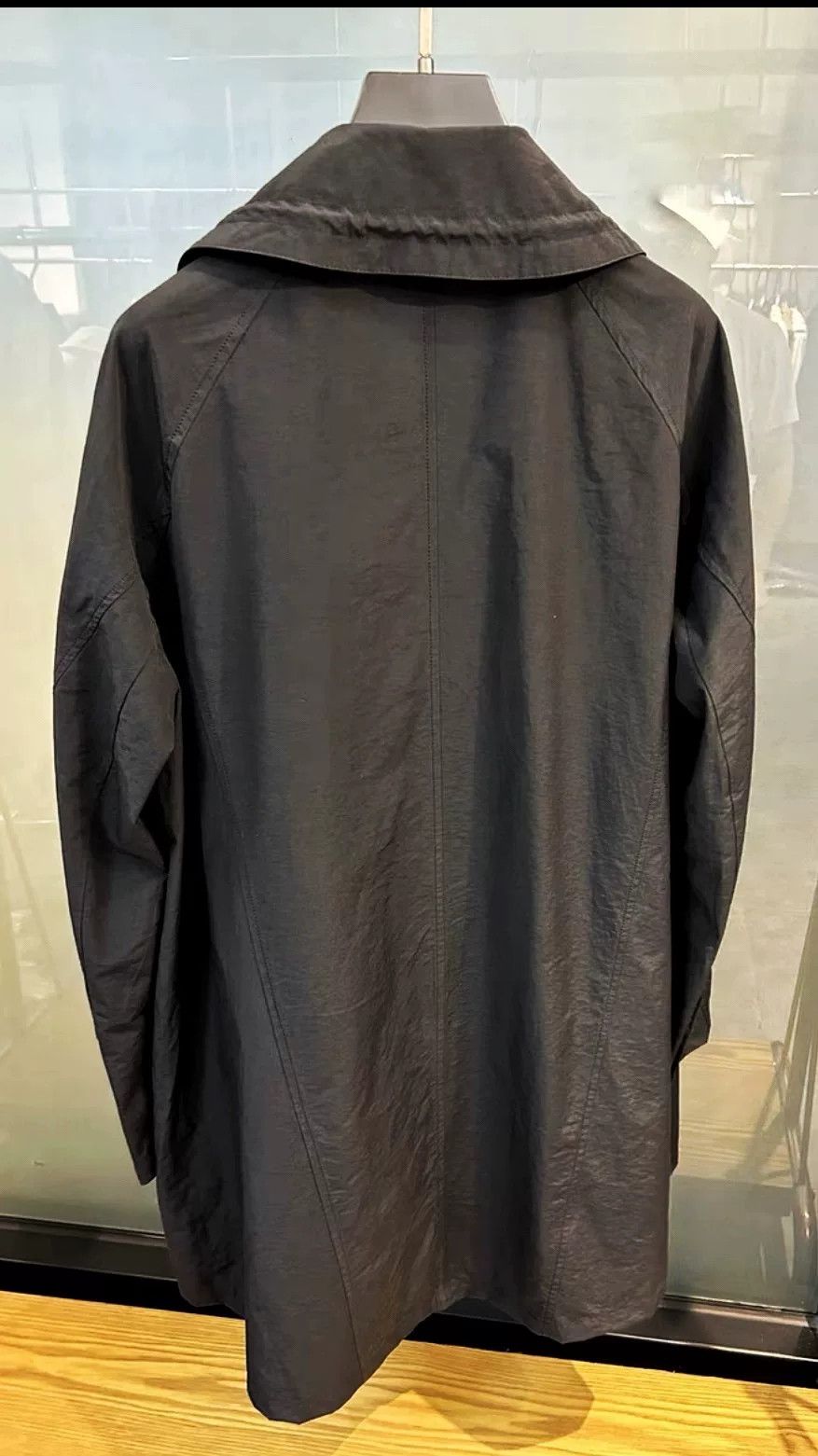 Julius Julius Deconstructed High Neck Trench Coat Size US M / EU 48-50 / 2 - 2 Thumbnail