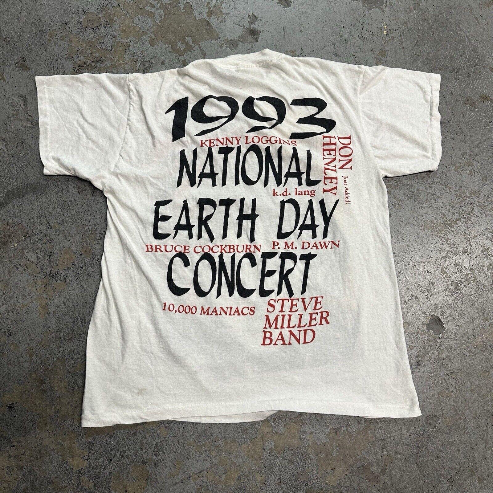 Band Tees × Vintage Vintage 1993 Paul McCartney White Tour Tee T-Shirt XL RARE Size US XL / EU 56 / 4 - 2 Thumbnail