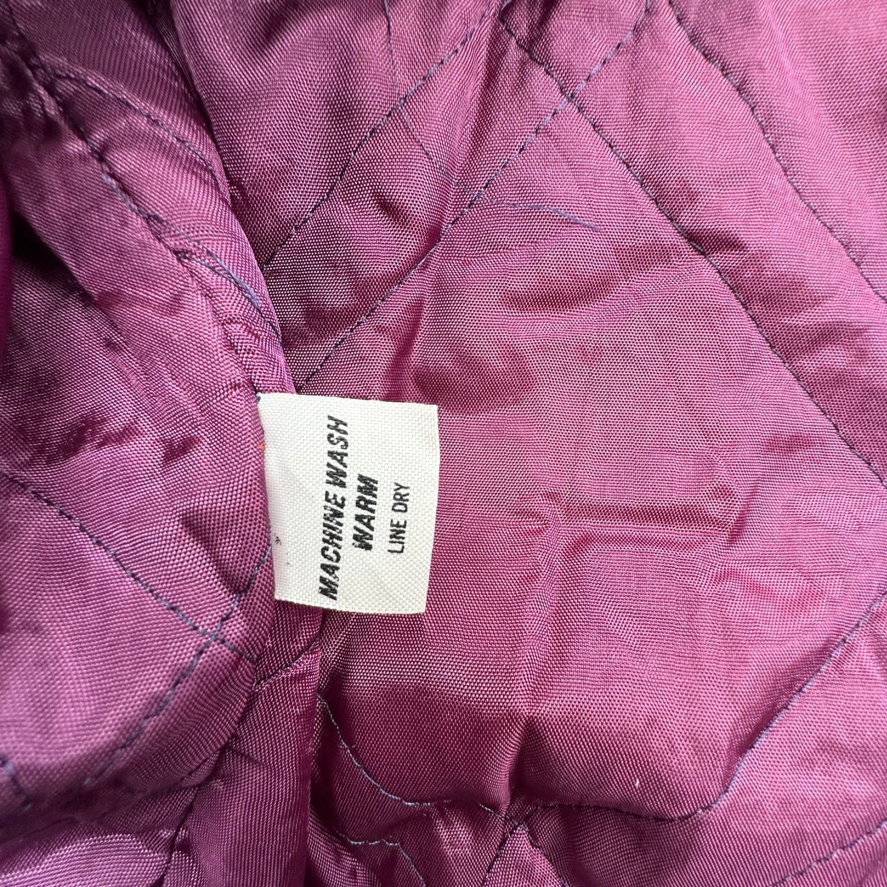 Vintage VINTAGE 80s Polyester Quilt Lined Bomber Flight Jacket Mens XL Talon Zipper Blue Navy Solid 90s 80s Casual Mens Size US XL / EU 56 / 4 - 2 Thumbnail