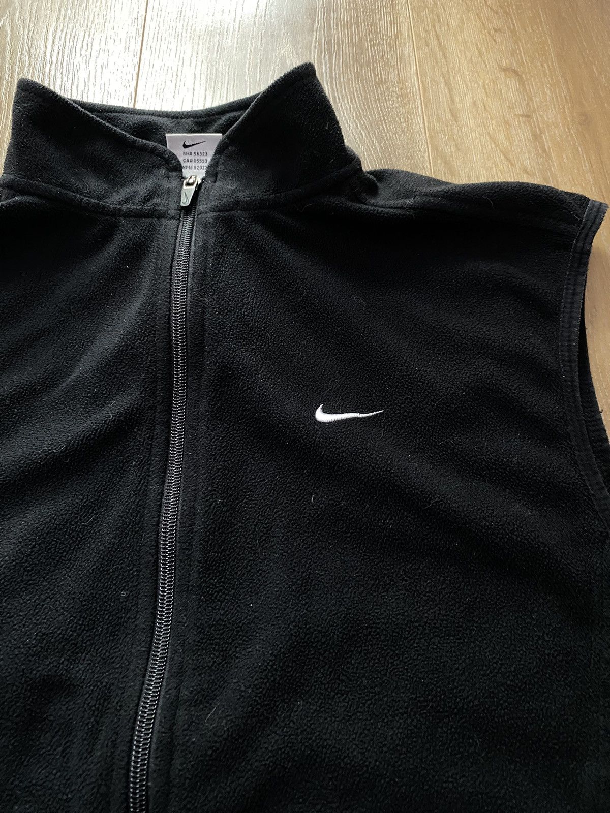 Nike Vintage 90’s Nike swoosh fleece vest Size US L / EU 52-54 / 3 - 3 Thumbnail