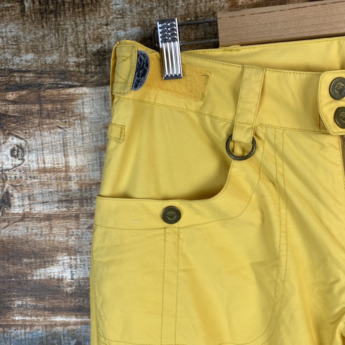Japanese Brand DL Roxy Winter Sport Yellow Pants #C1123 Size 26" / US 2 / IT 38 - 7 Thumbnail