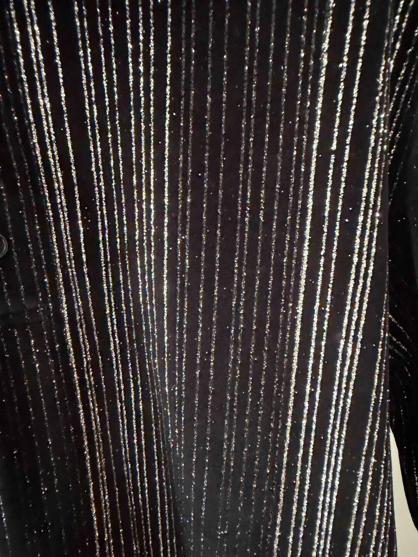 Saint Laurent Paris Saint Laurent 17AW Runway Men's Glitter Polo Shirt Ｑ23 Size US M / EU 48-50 / 2 - 5 Thumbnail
