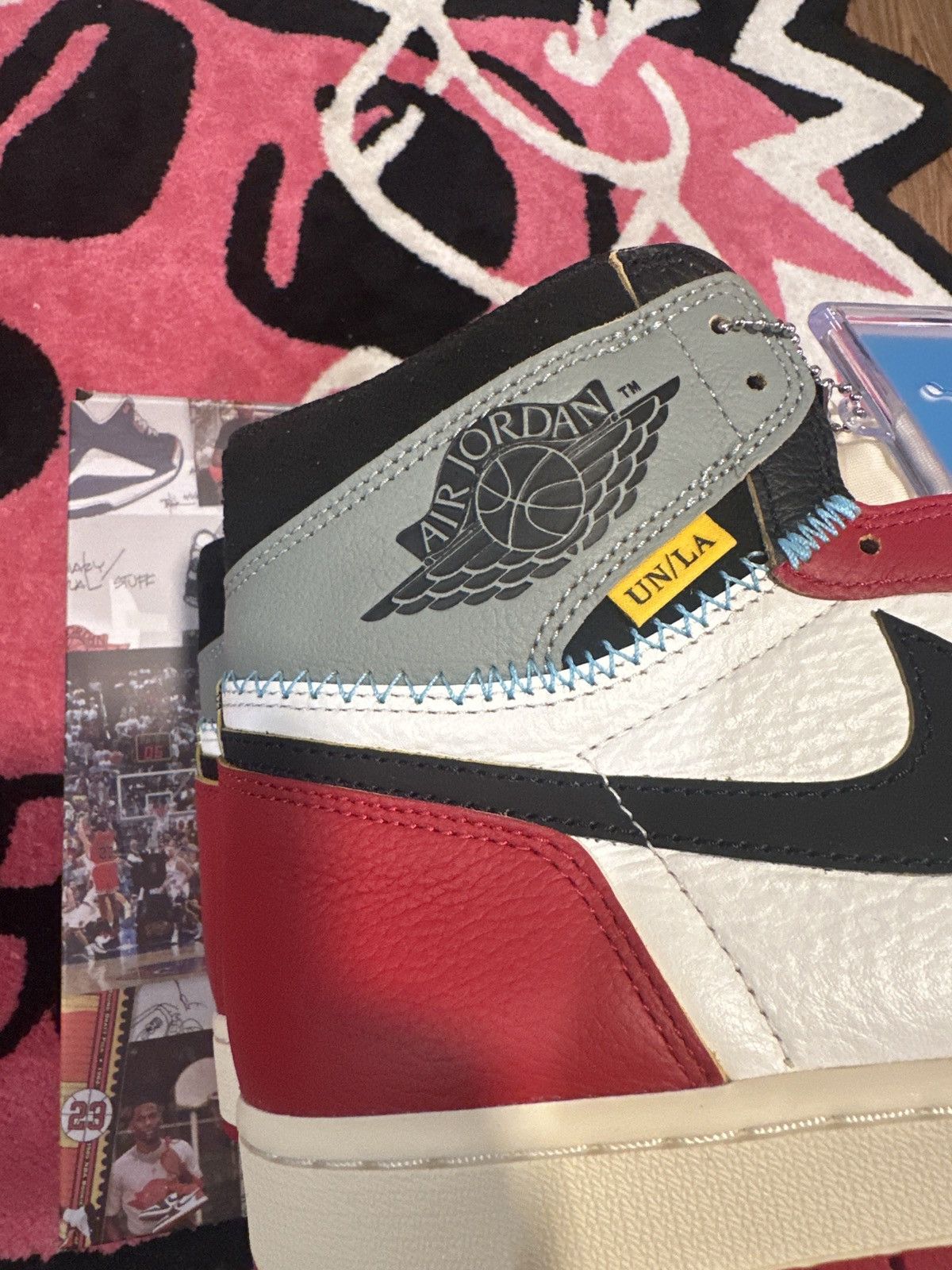 Jordan Brand × Nike Jordan 1 Retro High OG SP Union LA Chicago Shadow Size US 11.5 / EU 44-45 - 11 Thumbnail