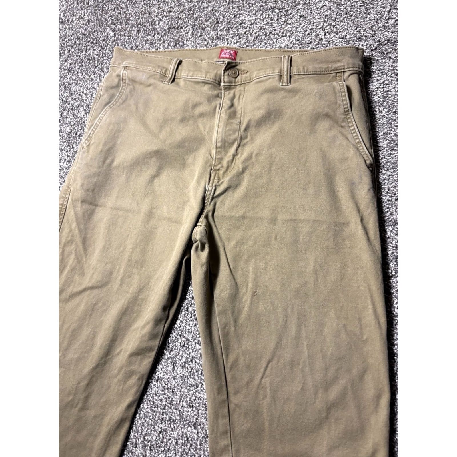 Levi's Levi's XX Chino Pants Mens 36x32 Brown Regular Taper Fit Stretch Red Tab Chino Jeans Casual Men 36 Brown 32in Inseam Vintage: No Size US 36 / EU 52 - 7 Thumbnail