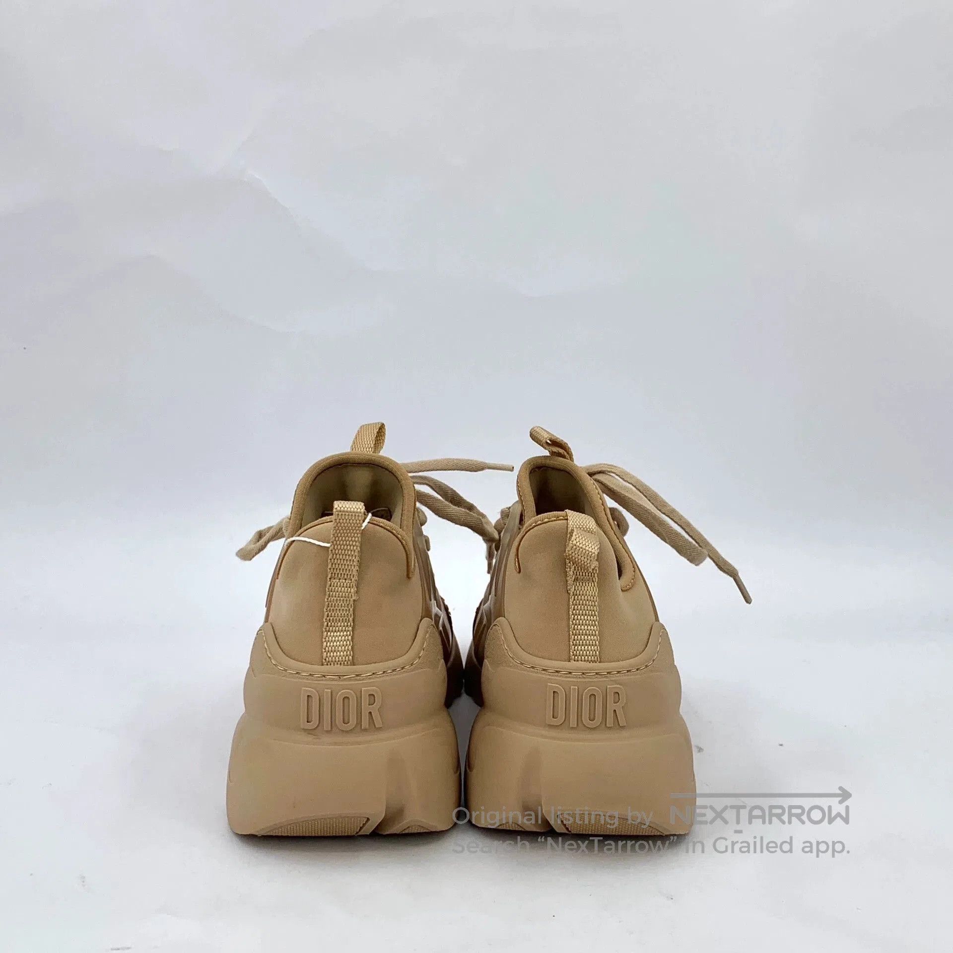 Dior Dior D-Connect Nude Leisure Sneakers. Size US 6.5 / EU 39-40 - 4 Thumbnail