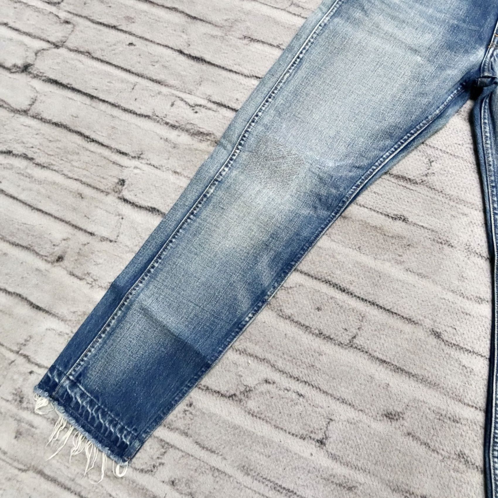 Levi's VINTAGE Levi's LVC Jeans Cone Denim Big E 31 Mens Medium Wash Denim Jeans Size US 31 - 5 Thumbnail