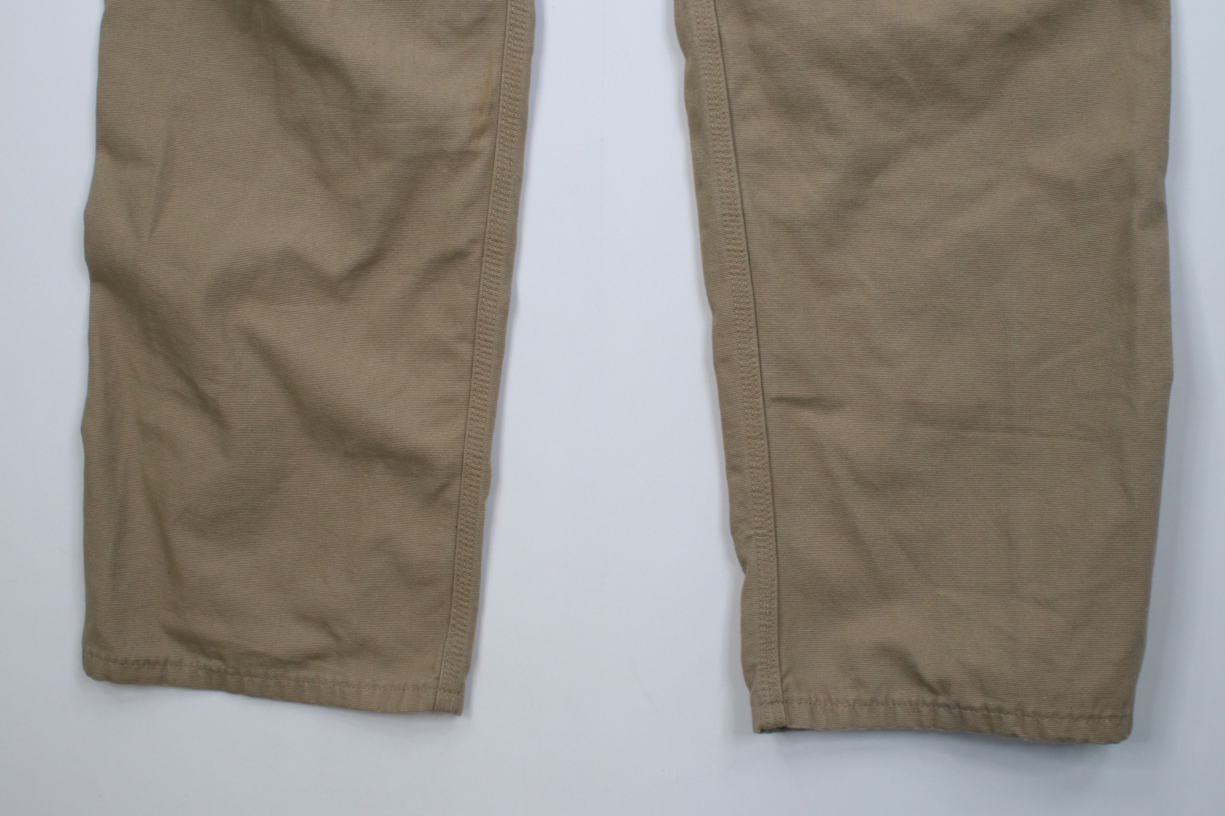 Carhartt Carhartt FR Wide Leg Fire Flame Resistant Cargo Pants Khaki Size US 33 - 14 Thumbnail