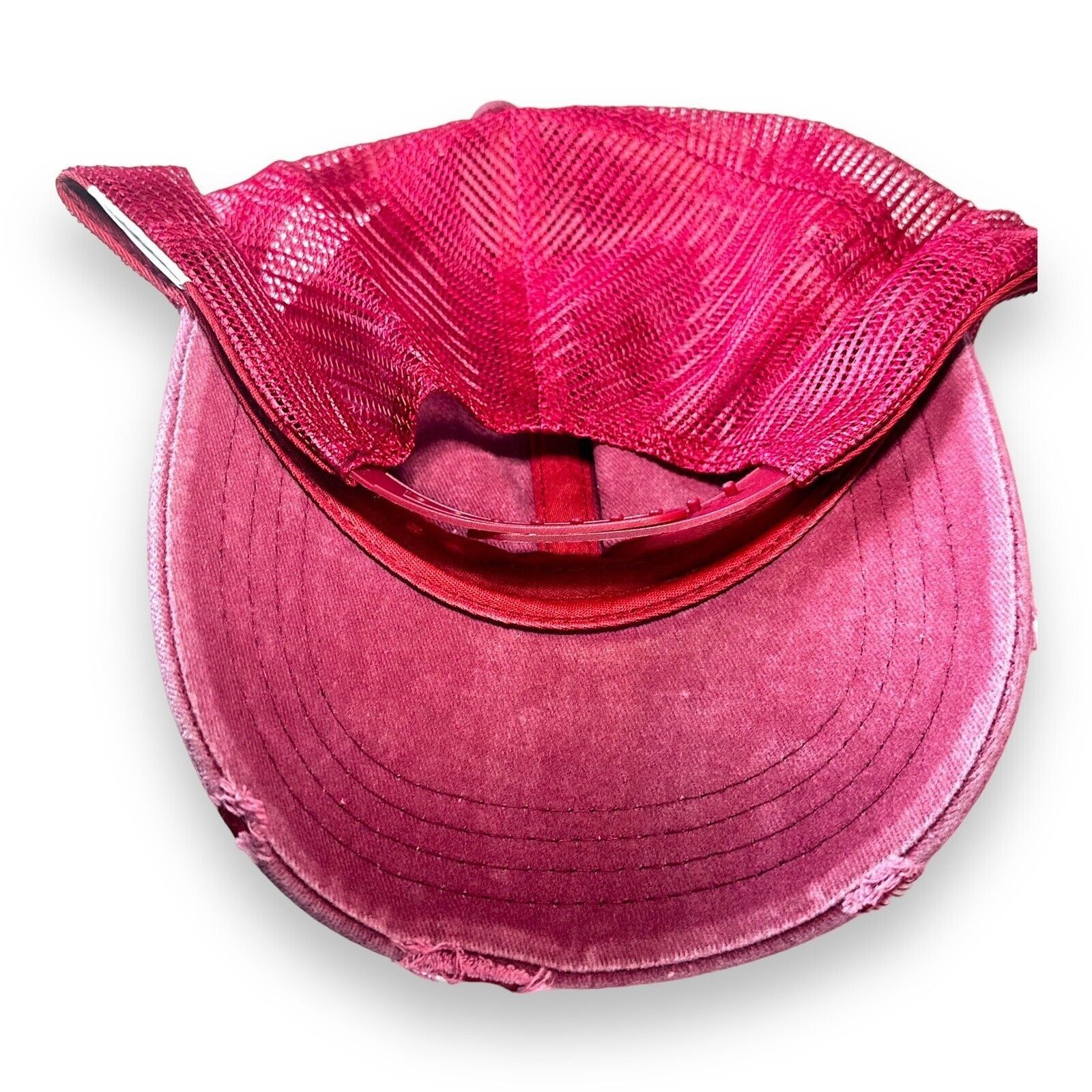 Other Unisex Baseball Cap Sh*t Show Supervisor Red Distressed Truc Size ONE SIZE - 2 Thumbnail