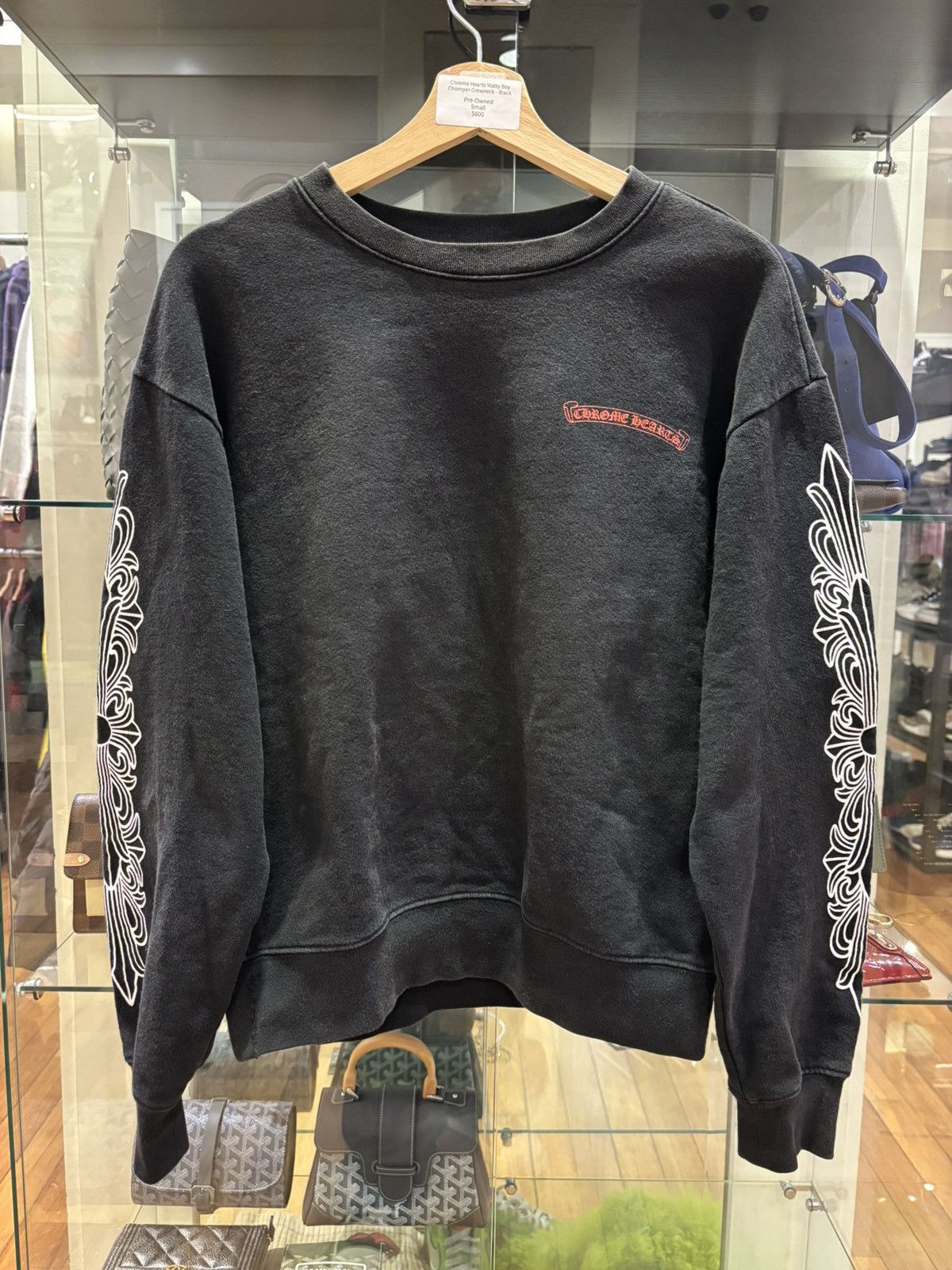 Chrome Hearts Matty Boy Glow in the Dark Crewneck
