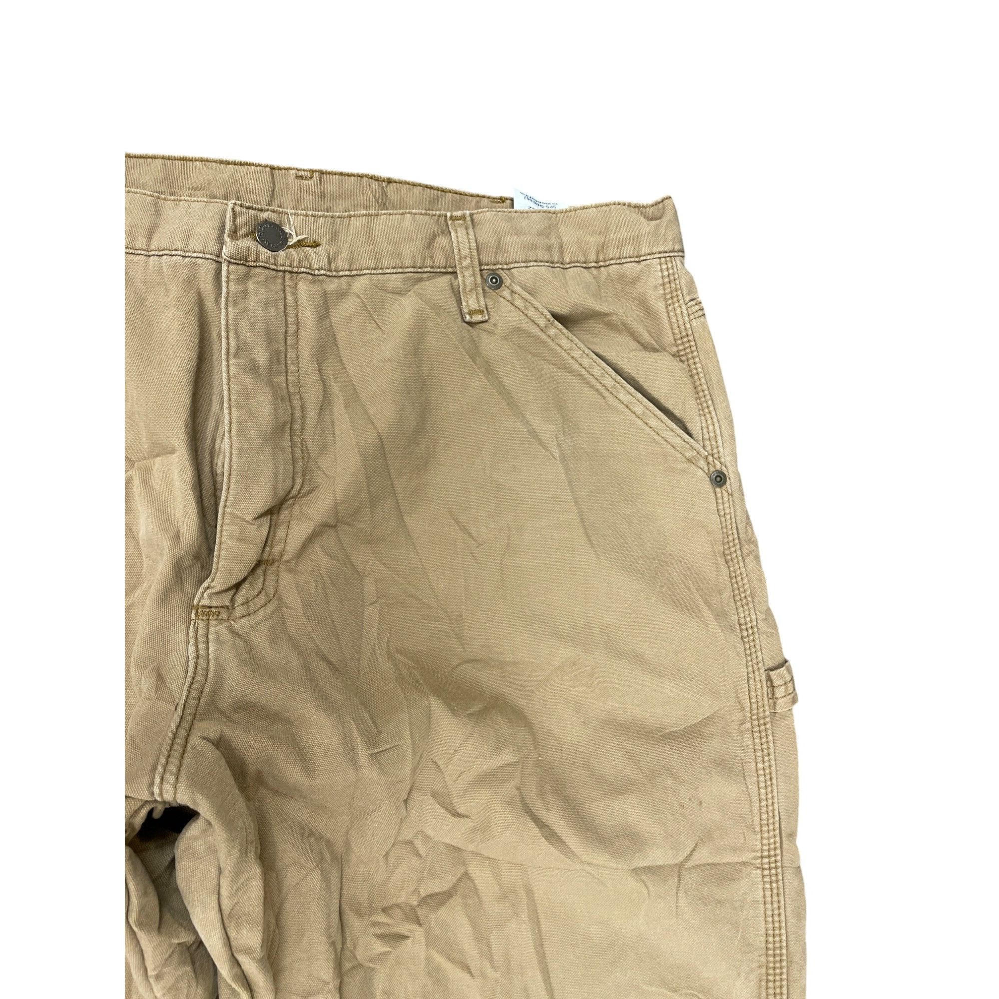 Wrangler Wrangler Real comfort Mens Tan cargo pants size 36W X 32L SK Size US 36 / EU 52 - 5 Thumbnail