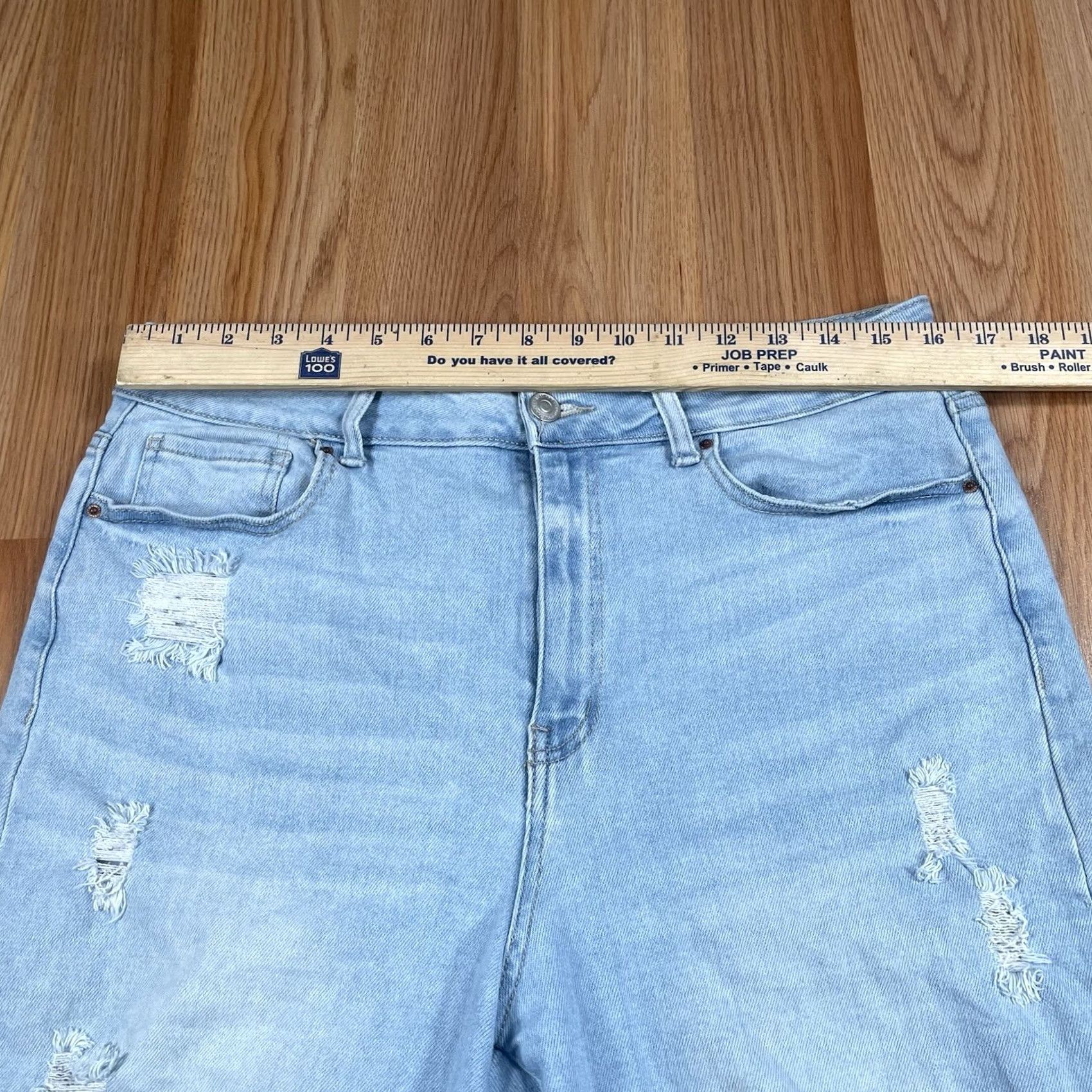 Vintage WAX JEAN Jeans Women’s Size 13/31 Stretch Blue Denim Pants Size 34" / US 12 / IT 48 - 3 Thumbnail