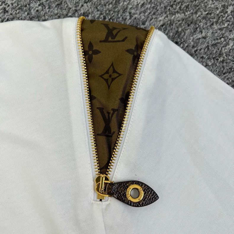 Louis Vuitton Louis Vuitton Zip panel presbyopic short sleeves Size S / US 4 / IT 40 - 4 Thumbnail