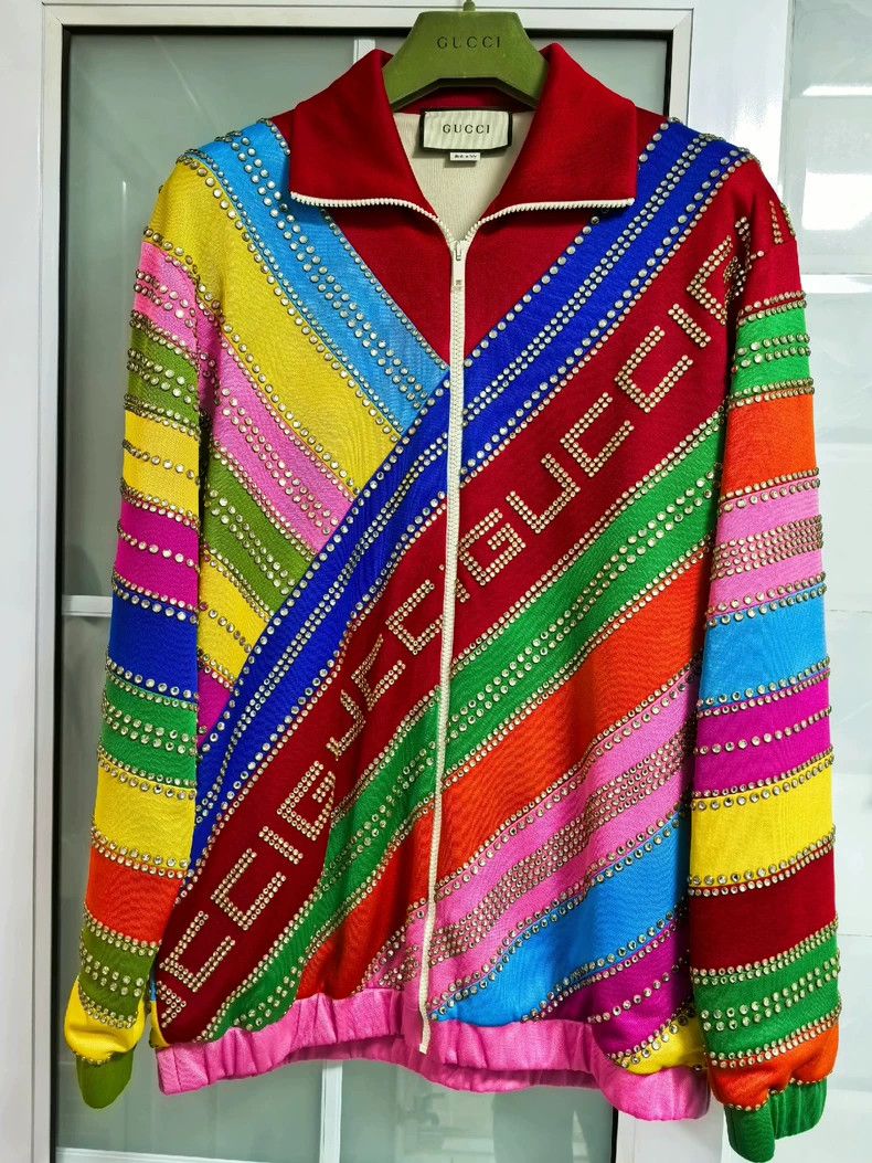 Gucci Gucci Limited show full diamond jacket 2502-Nextarrow Size US S / EU 44-46 / 1 - 1 Thumbnail