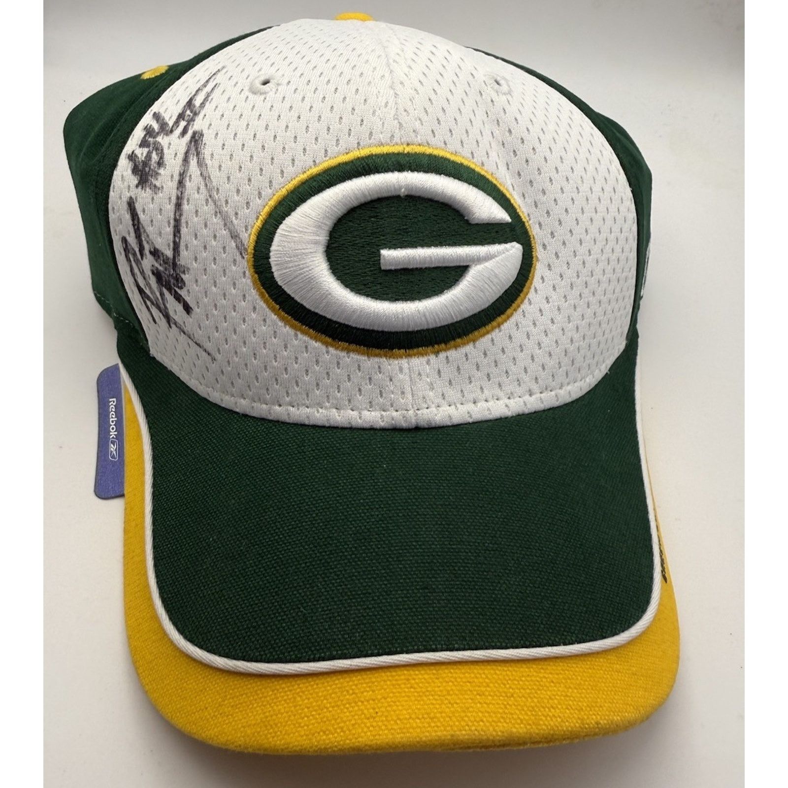 Reebok SB XXXI Champ Ron Cox Signed NWT On Field Reebok Hat Size ONE SIZE - 1 Thumbnail