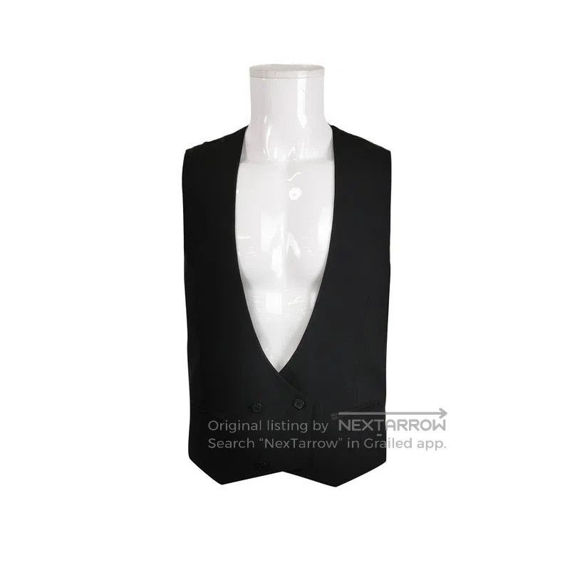 Louis Vuitton Louis Vuitton Black Wool Blend Vest. Size US M / EU 48-50 / 2 - 1 Thumbnail