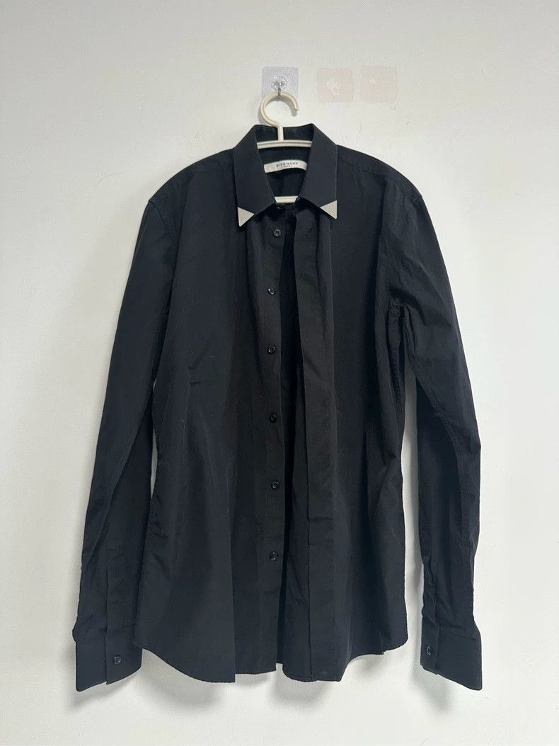Givenchy Givenchy Size38 Black Men's Shirt Size US XS / EU 42 / 0 - 1 Thumbnail