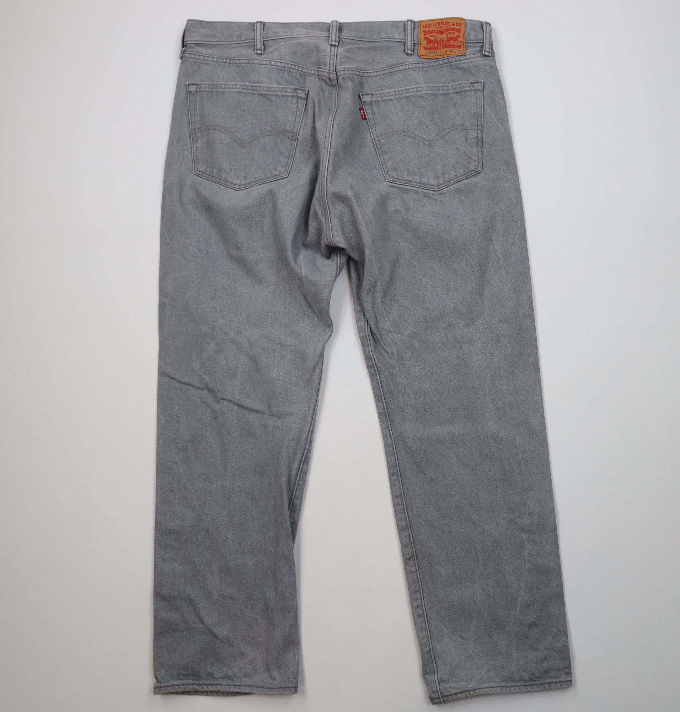 Levi's Vintage Y2K Levis 501xx Wash Button Fly Original Fit Jeans Size US 40 / EU 56 - 10 Thumbnail